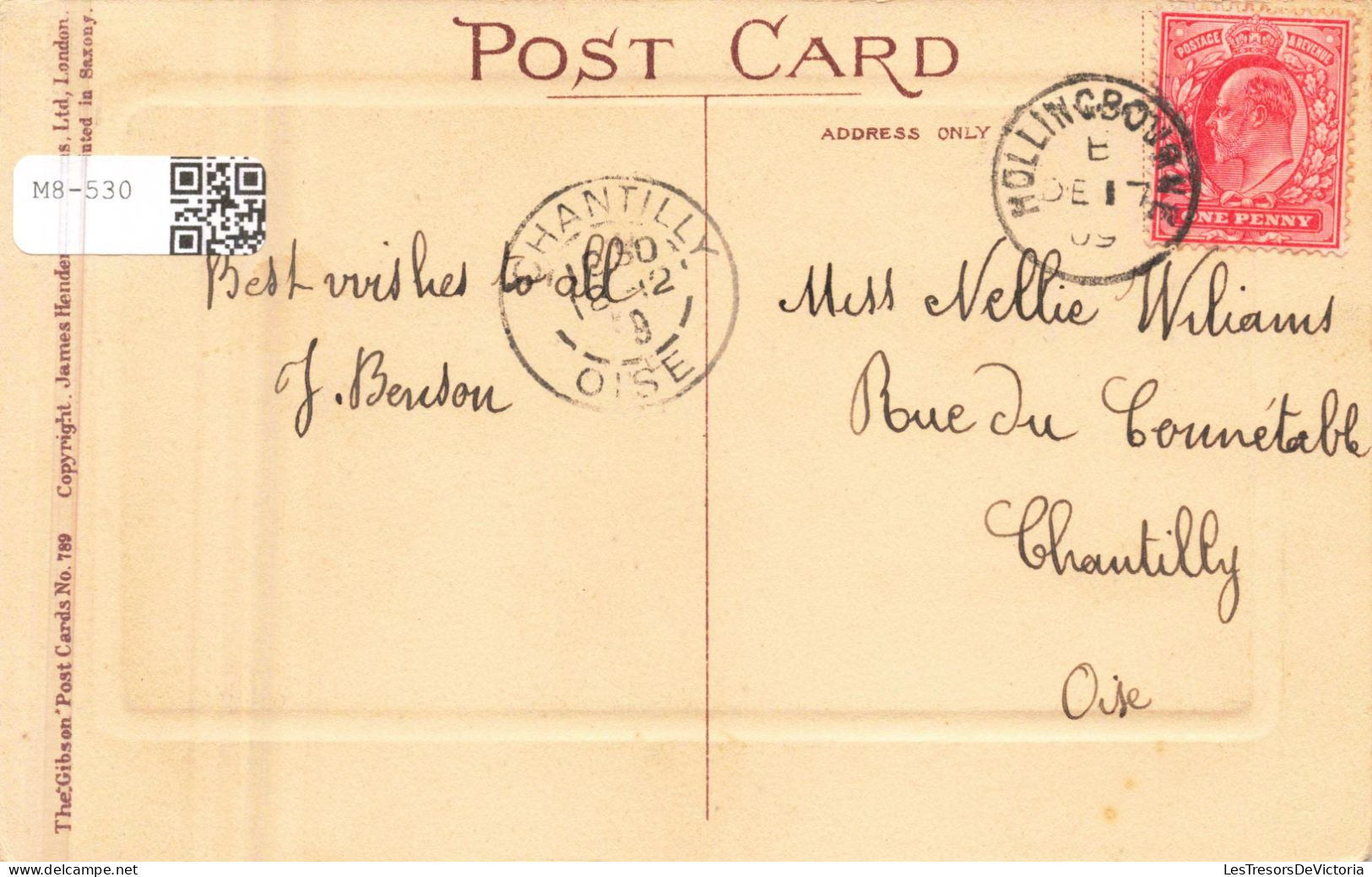 ILLUSTRATION NON SIGNE - The New Governess - Carte Postale Ancienne - Avant 1900
