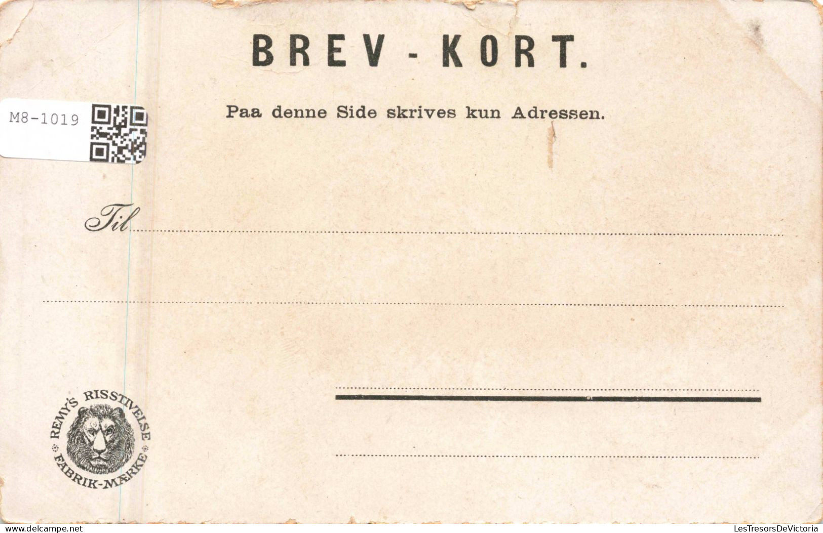 DANEMARK -  Dronning Louises Bro - Colorisé - Animé - Carte Postale Ancienne - Dänemark