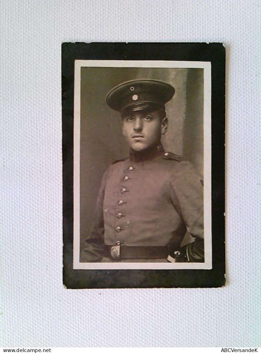 Kgl. Bayer. Inf.-Regt. Nr. 2, Sterbebild Eines Unteroffiziers, Fotografie, 1916 - Police & Military