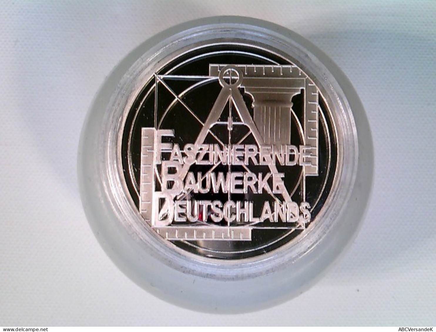 Münze/Medaille, Frankfurter Paulskirche, Sammlermünze 2012, Cu Versilbert Mit Swarowski - Numismatics