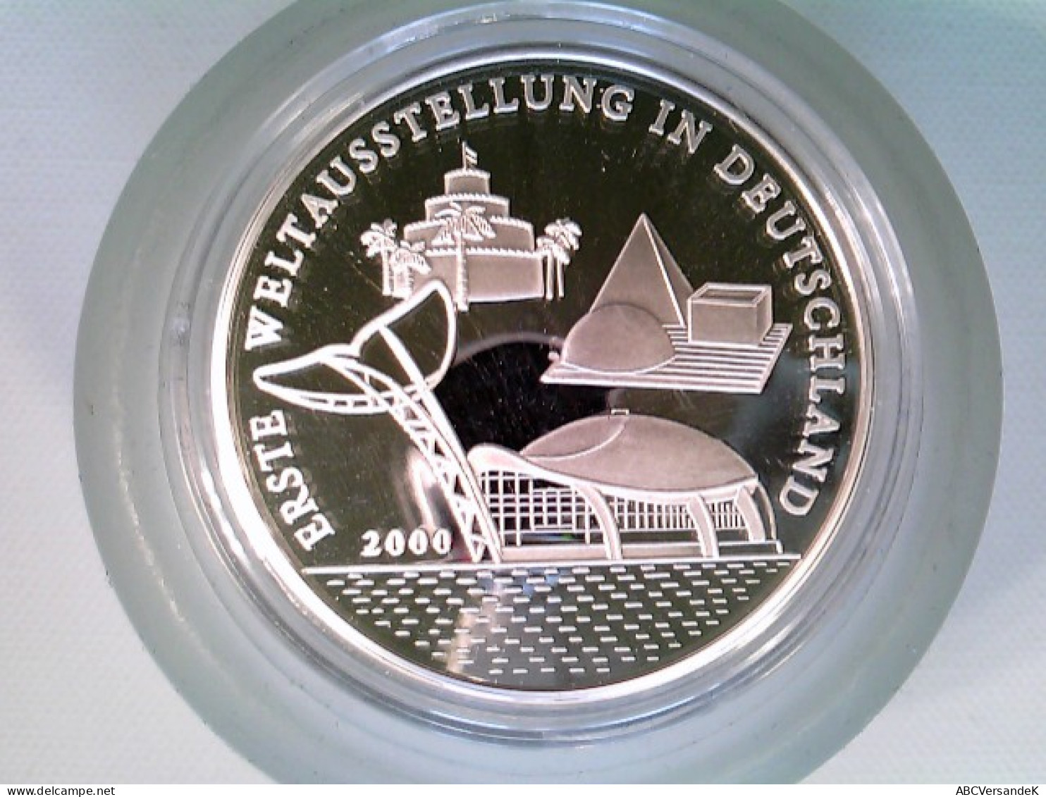 Münze/Medaille, Erster Weltausstellung In Deutschland 2000, Sammlermünze - Numismatics