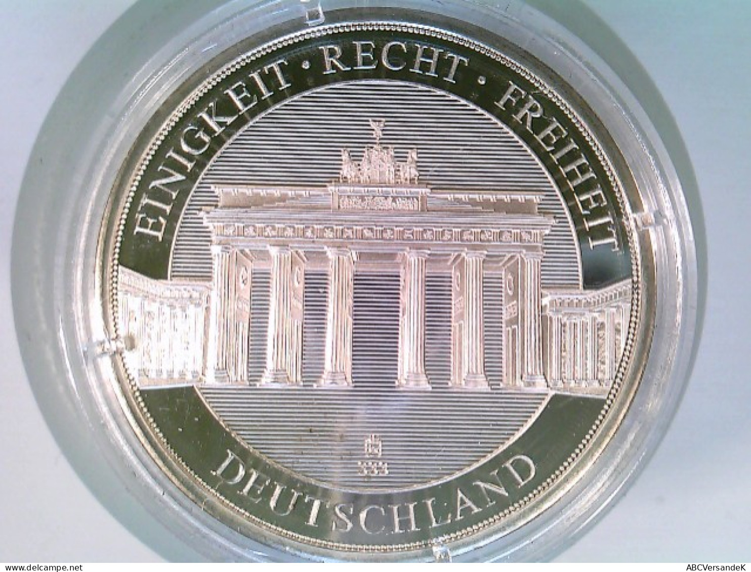 Münze/Medaille, Bundeshauptstadt Berlin, Sammlermünze 2016, Silber 333 Mit Farbdruck - Numismática