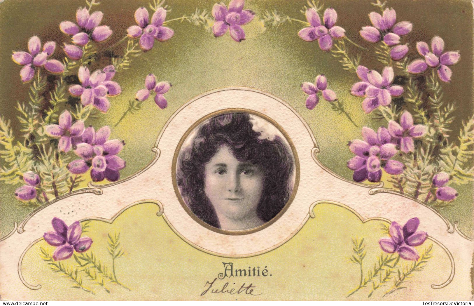 FANTAISIE - Amitiés - Femmes - Carte Postale Ancienne - Frauen