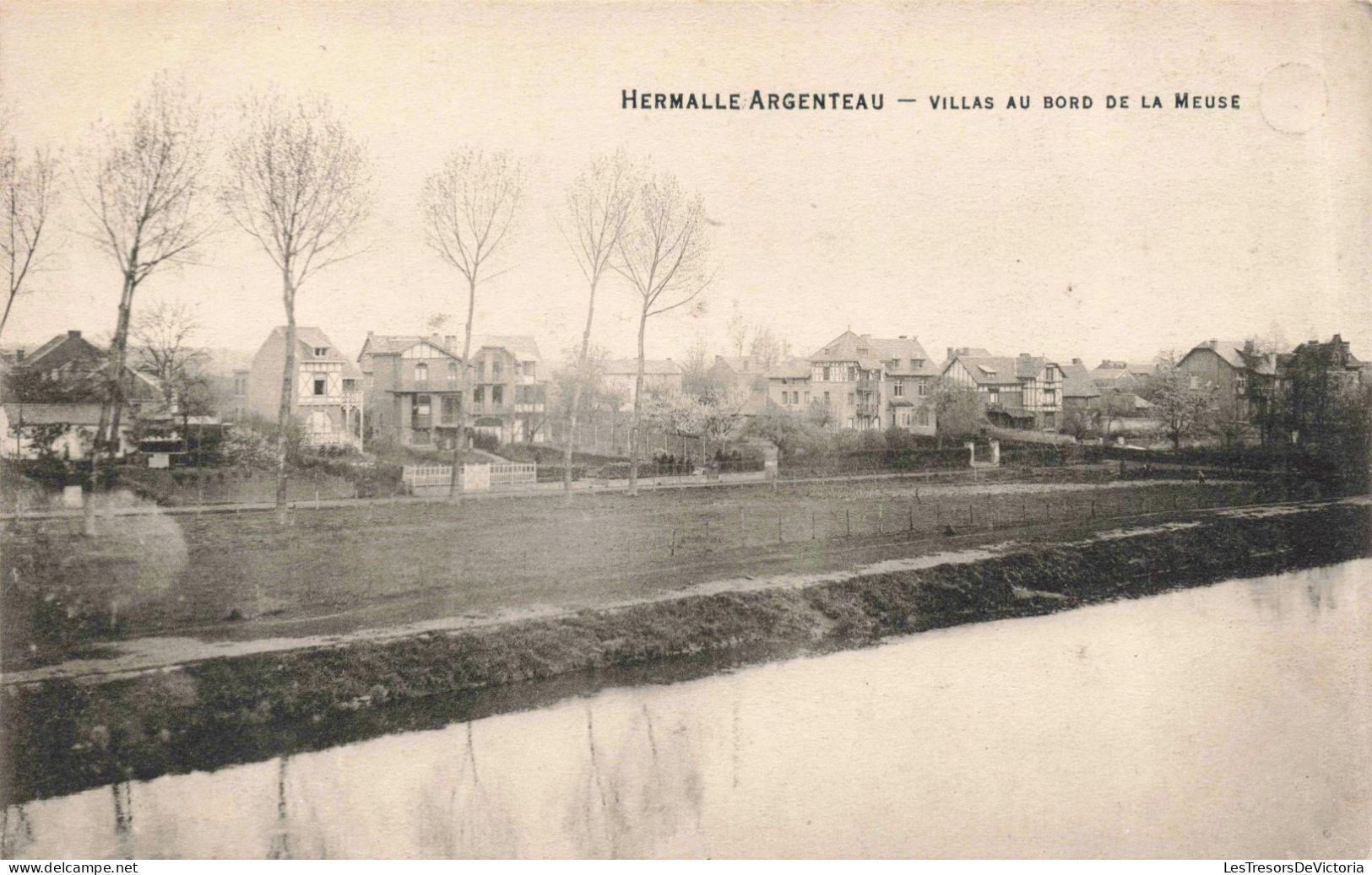 BELGIQUE - Hermalle Argenteau - Villa Au Bord De La Meuse - Carte Postale Ancienne - Oupeye