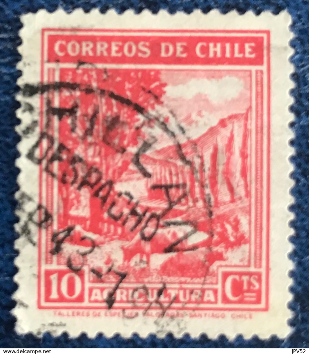 Chile - Chili - C14/19 - 1942 - (°)used - Michel 309 - Landschappen En Nijverheid - CHILLAN - Chili