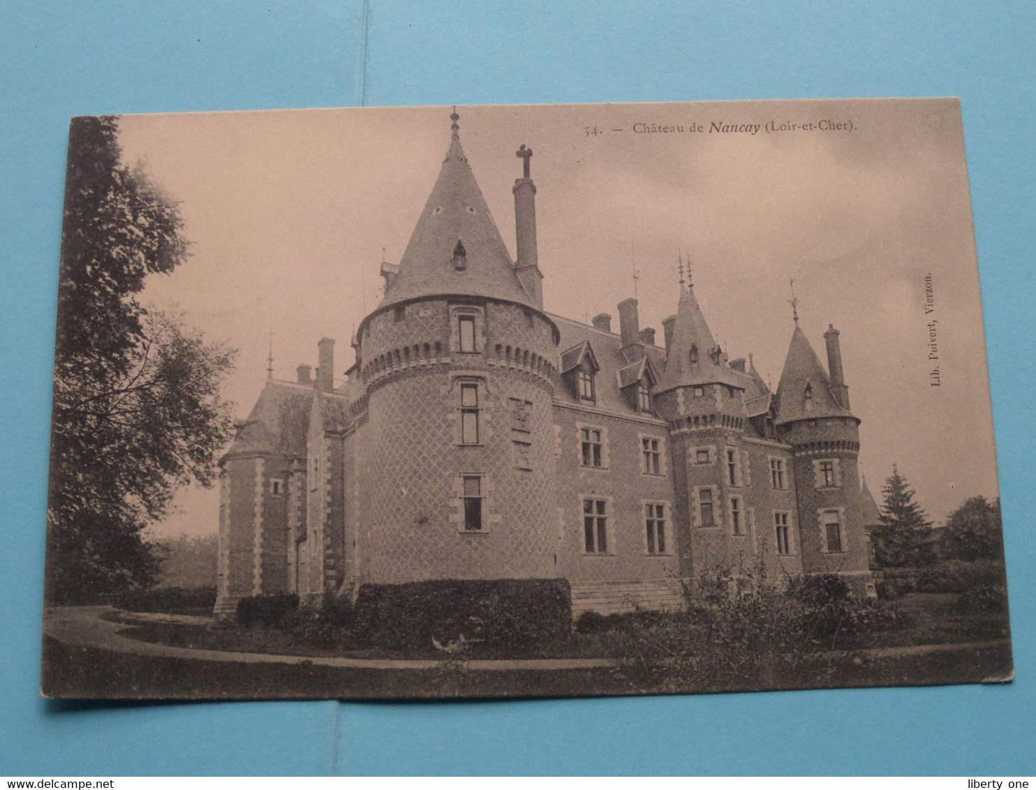 Château De NANCAY ( Lib Poivert, Vierzon ) Anno 1904 ( Voir / Zie Scan ) - Nançay