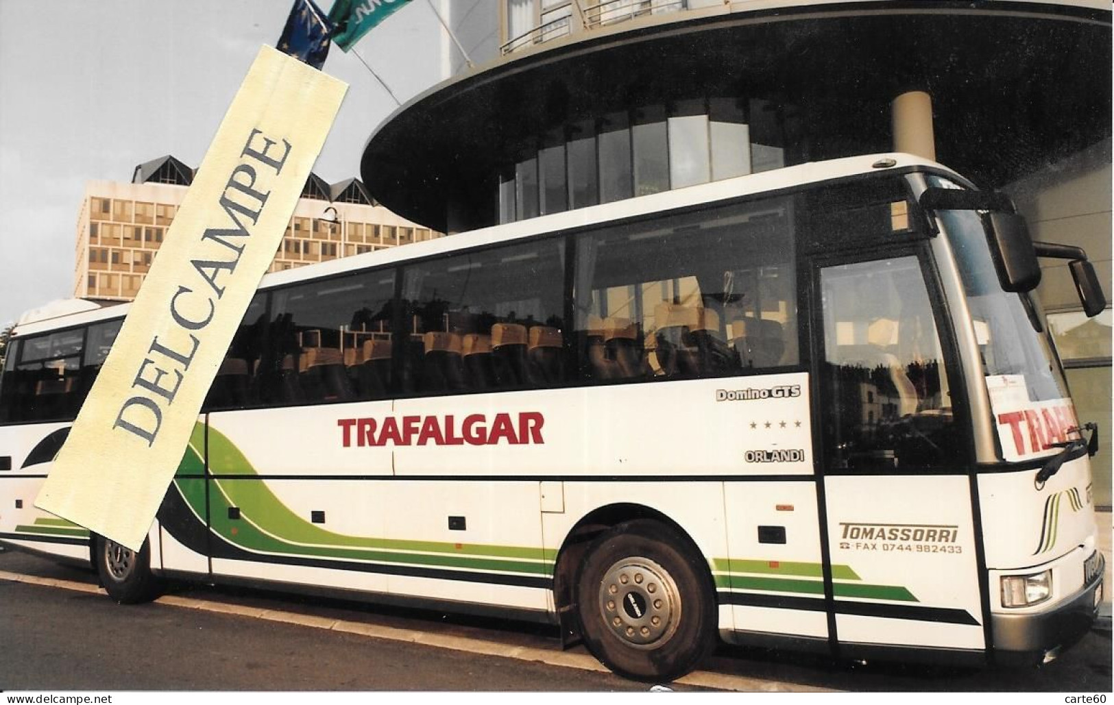 BUS -  AUTOBUS -   AUTOCAR - PHOTO 15X 9,5  - TRAFALGAR - TOMASSORRI  -  N° 239 - Bus & Autocars