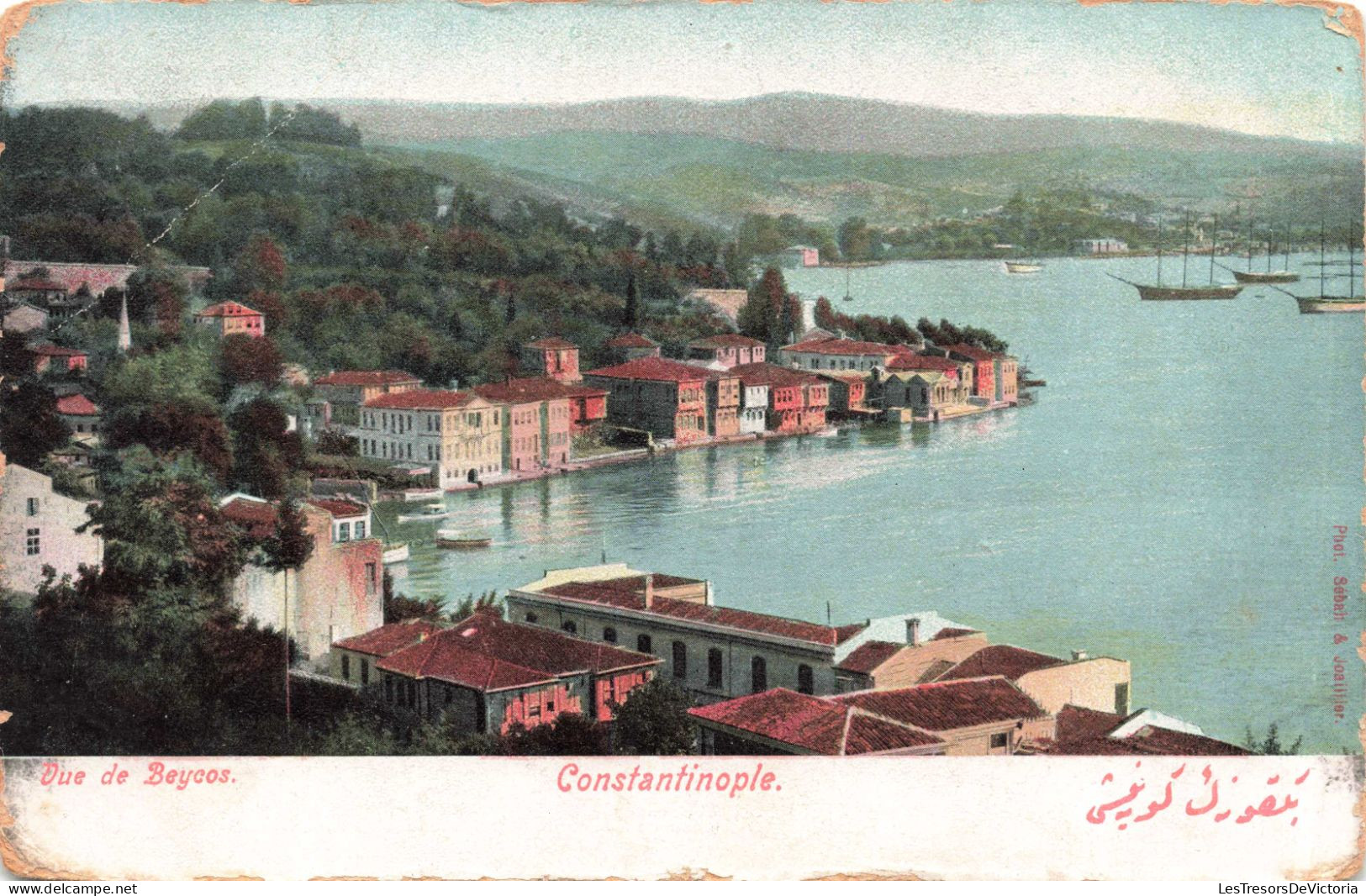 TURQUIE - Vue De Beycos - Constantinoples - Colorisé -  Carte Postale Ancienne - Turkey