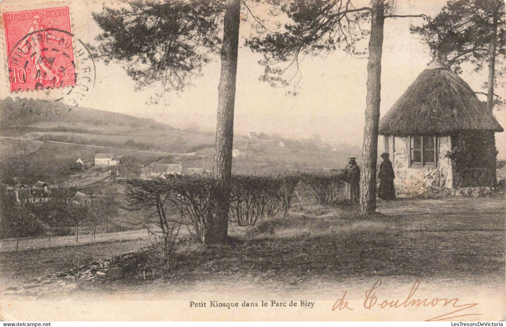 PAYS BAS - Petit Kiosque Dans Le Parc De Bidy -  Carte Postale Ancienne - Altri & Non Classificati