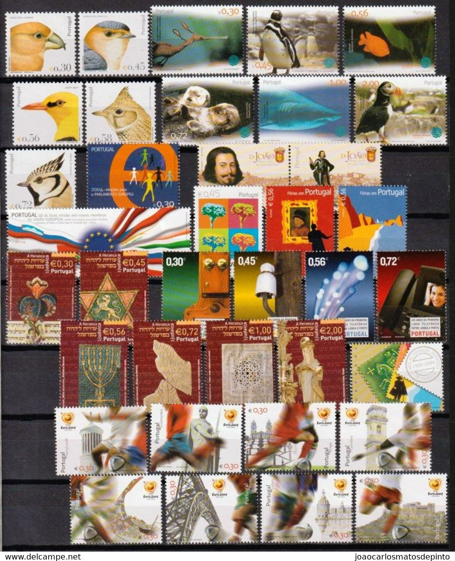 Portugal 2004- MNH_ VALOR FACIAL= 34,60€- OPORTUNIDADE! **_ PTS9899 - Années Complètes