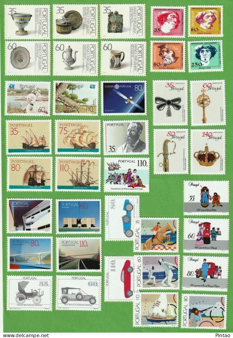 PTS13551- PORTUGAL 1991- MNH (ANO COMPLETO) - Full Years