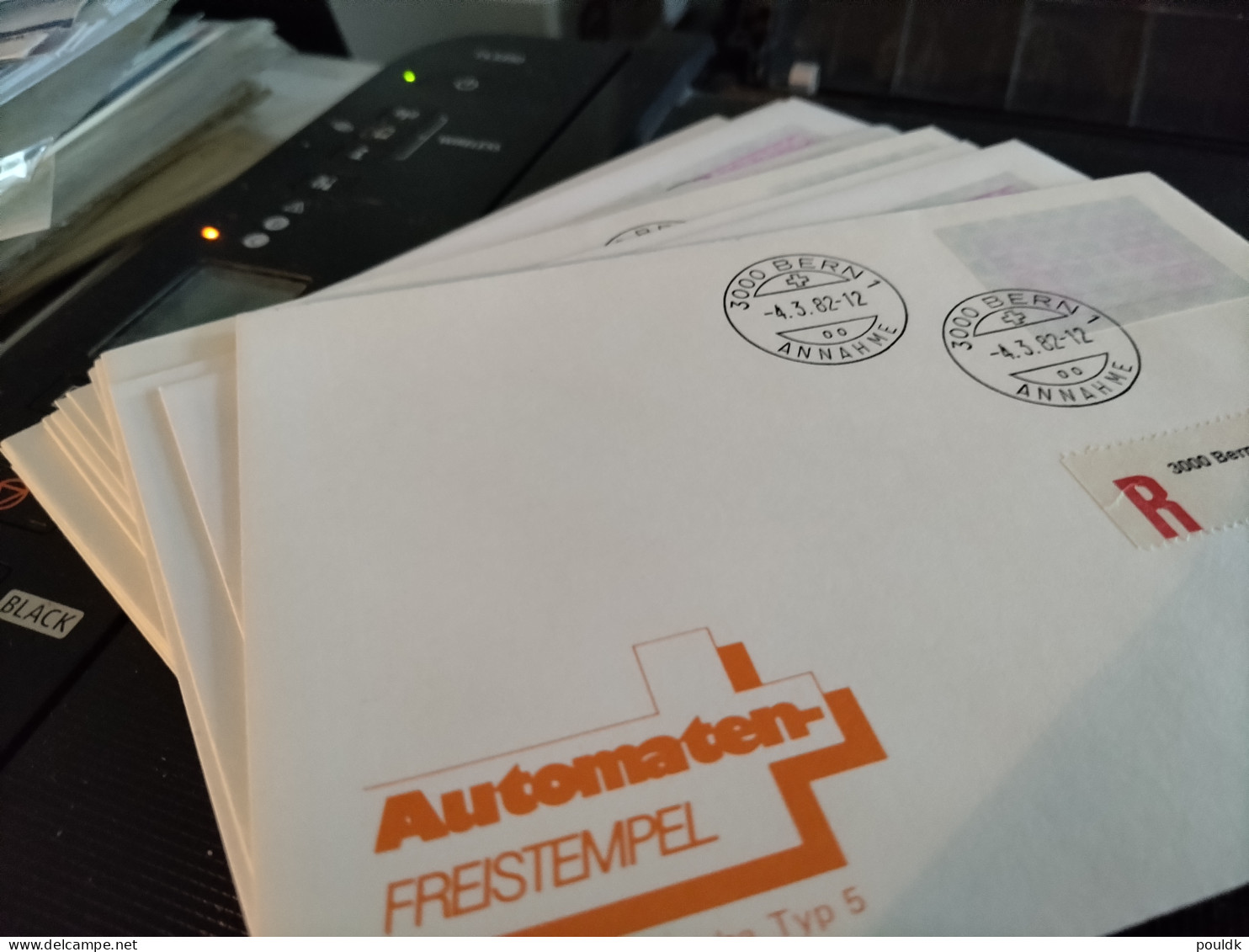 Switzerland Covers/FDC Franked With ATM - Many Errors. 25 Covers. Weight 0,150 Kg. Please Read Sales Conditions  - Automatenmarken [ATM]