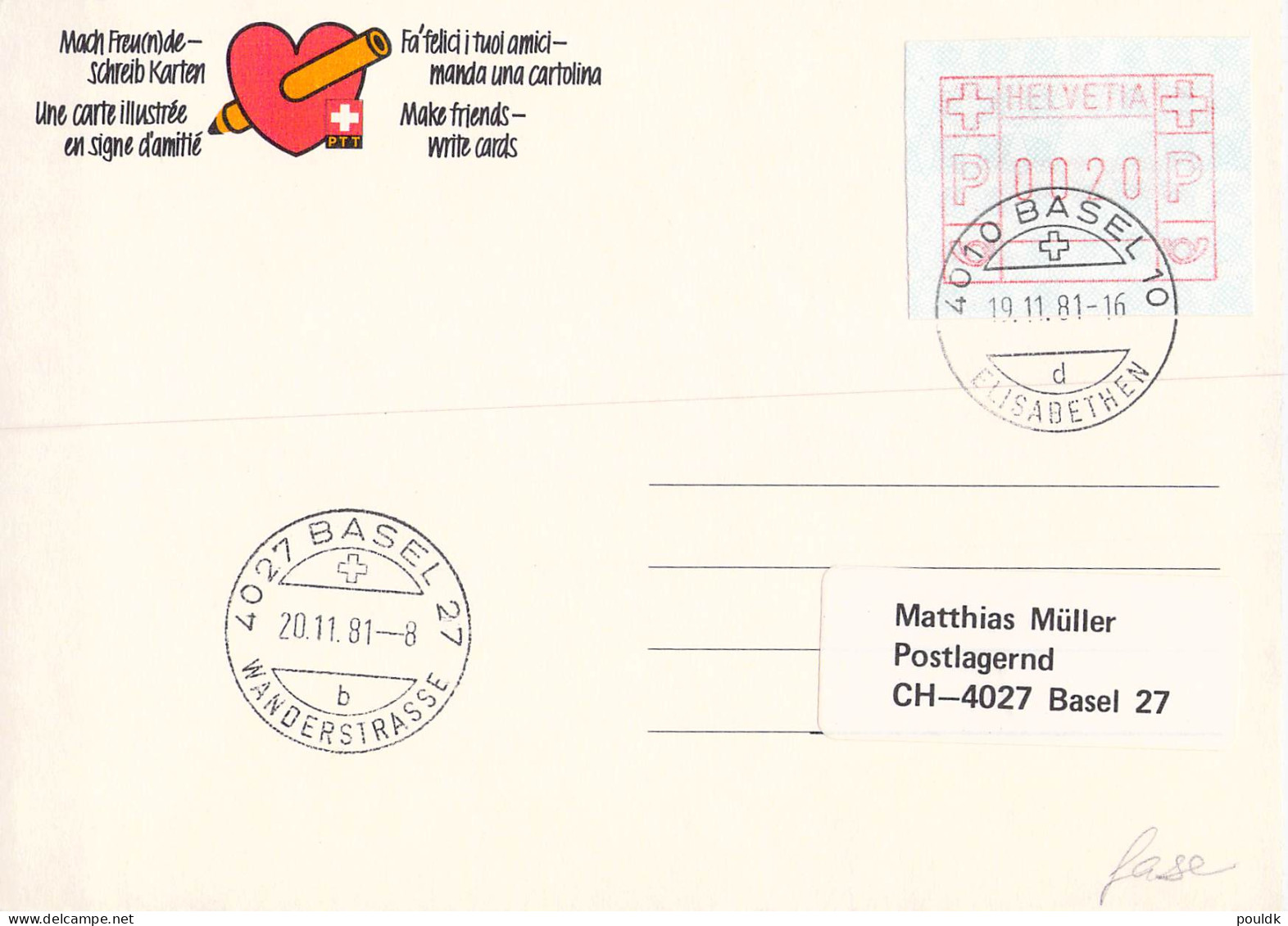 Switzerland covers/FDC franked with ATM - many errors. 25 covers. Weight 0,150 kg. Please read Sales Conditions 