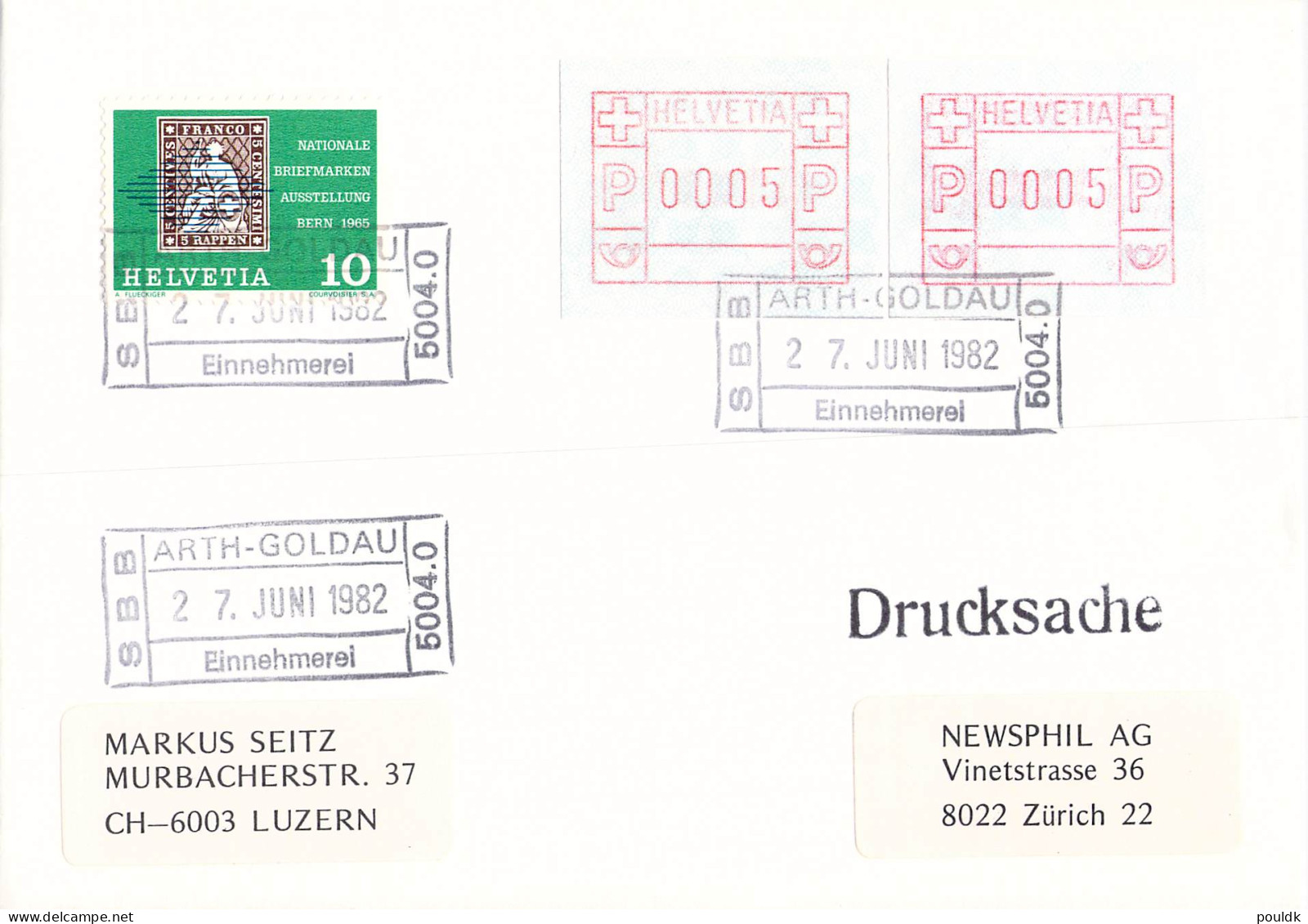 Switzerland covers/FDC franked with ATM - many errors. 25 covers. Weight 0,150 kg. Please read Sales Conditions 