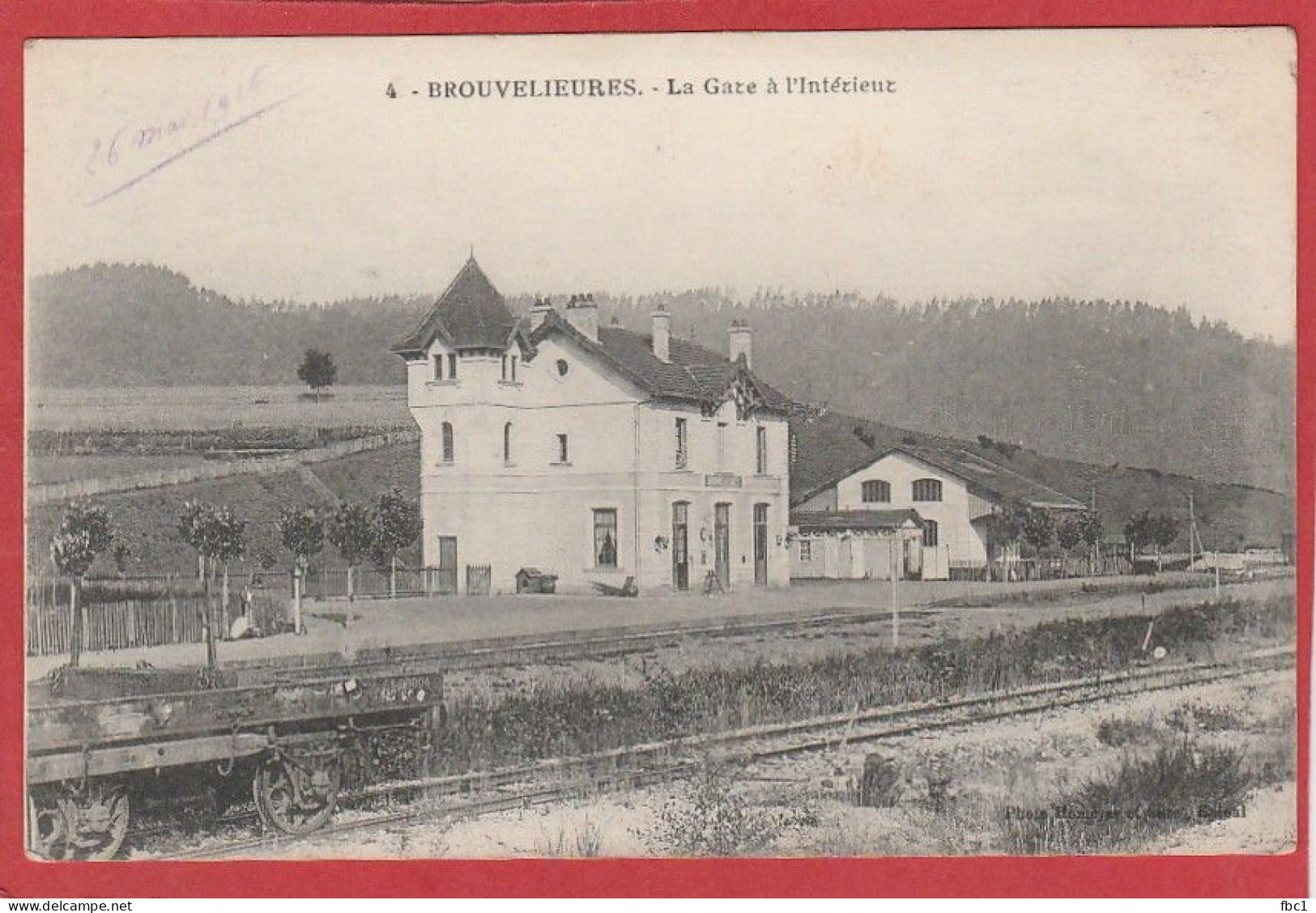 Vosges - Brouvelieures - Intérieur De La Gare - Brouvelieures