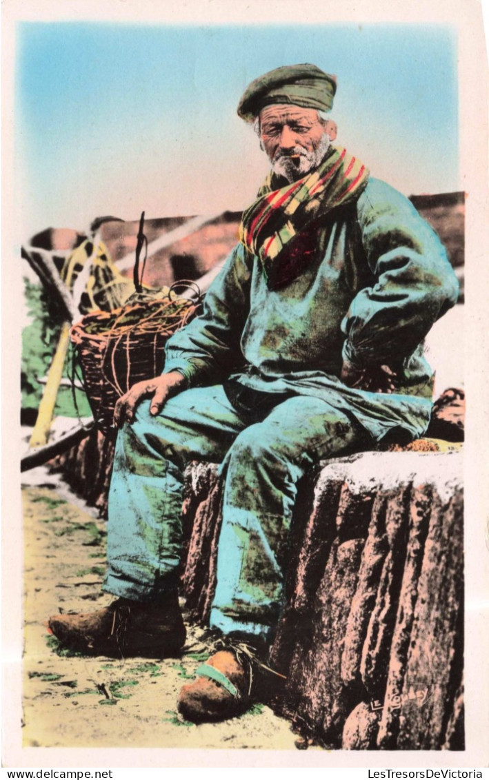 PHOTOGRAPHIE - Portrait D'un Vieil Homme - Colorisé - Carte Postale Ancienne - Photographie