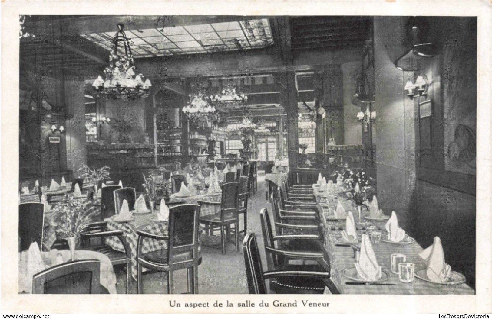 PHOTOGRAPHIE - Un Aspect De La Salle Du Grand Veneur - Carte Postale Ancienne - Photographie