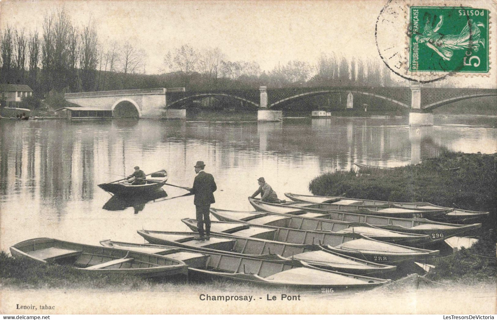 FRANCE - Evry - Champrosay - Le Pont - Carte Postale Ancienne - Evry