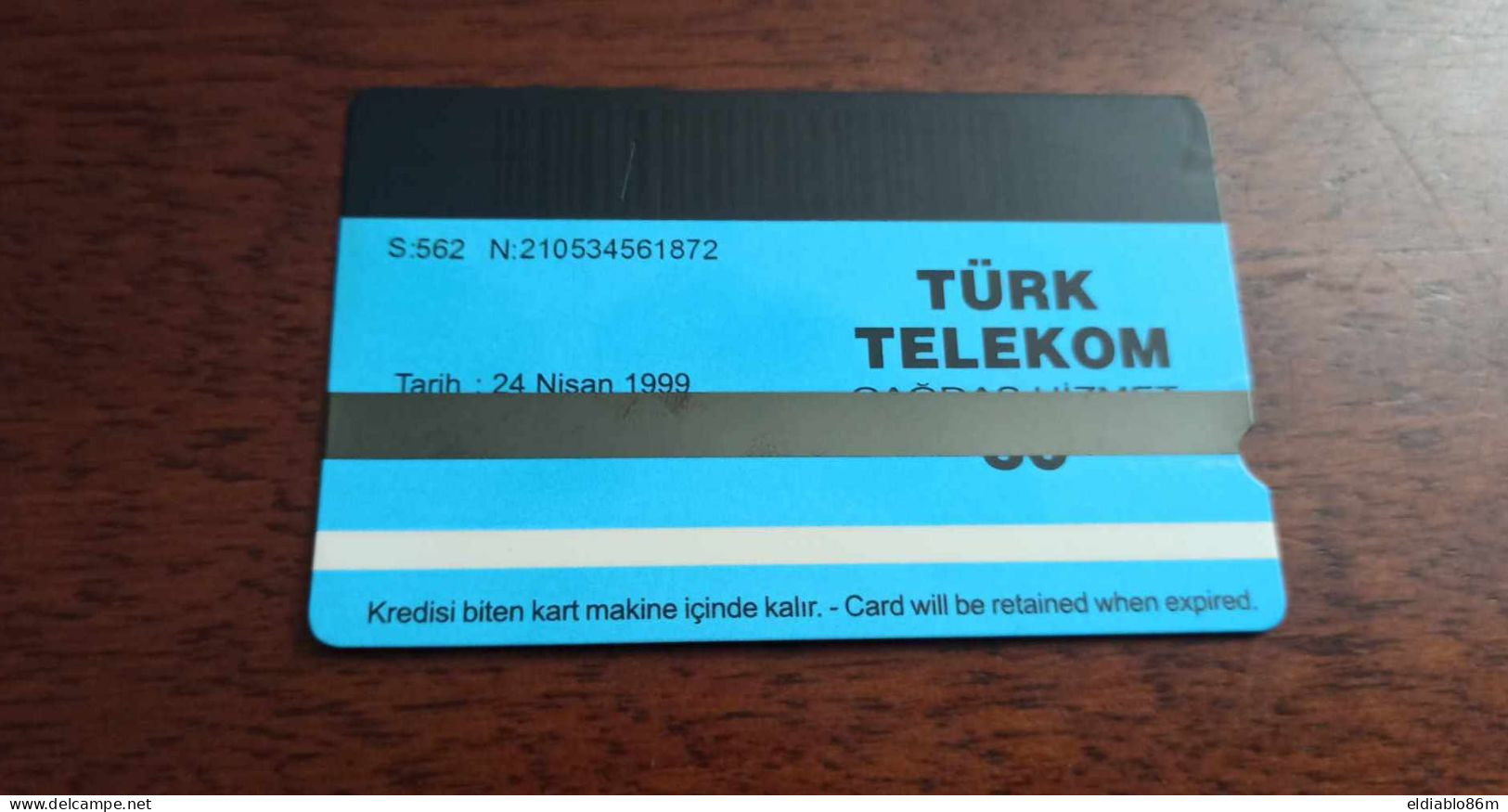 TURKEY - ALCATEL - N-0051 - 4TH ANNIVERSARY TT - MAJOR ERROR MISPLACED MAGNETIC STRIPE - Turkey