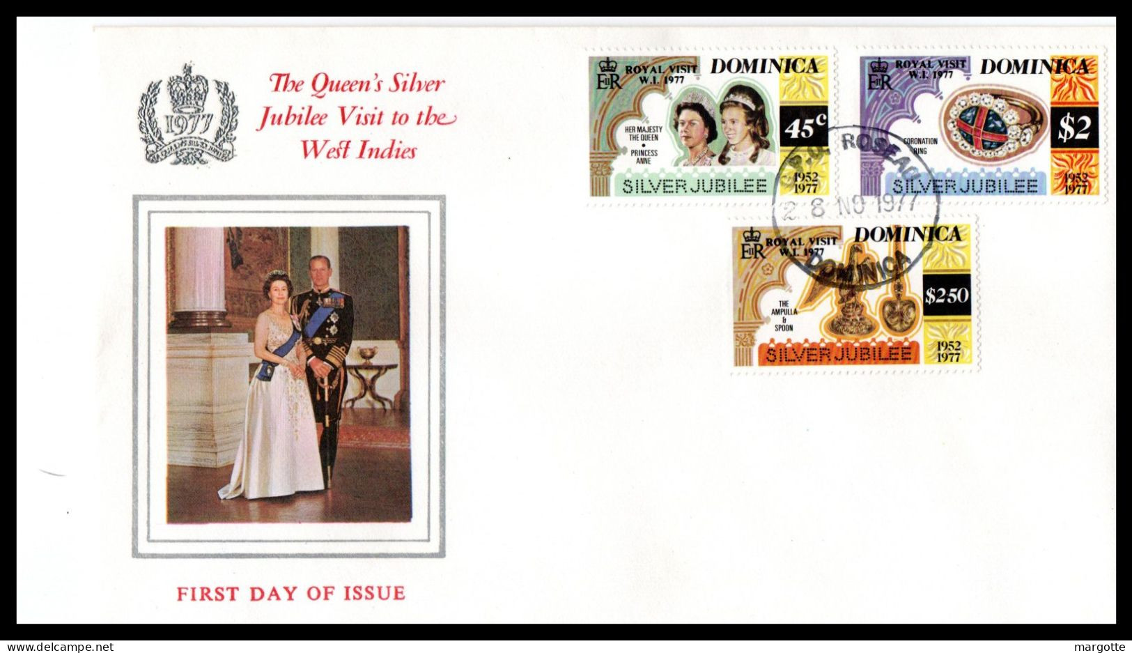 The Queen's Silver Jubilee  1977 - Dominica (...-1978)