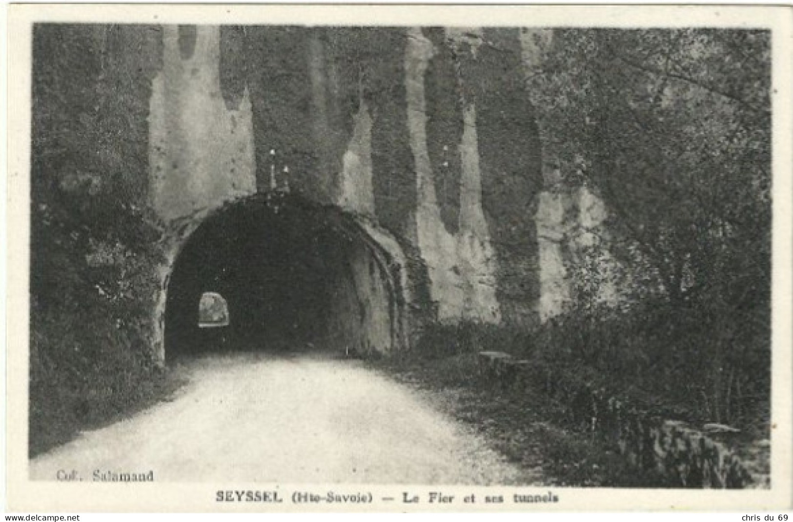 Seyssel Le Fier Et Ses Tunnels - Seyssel