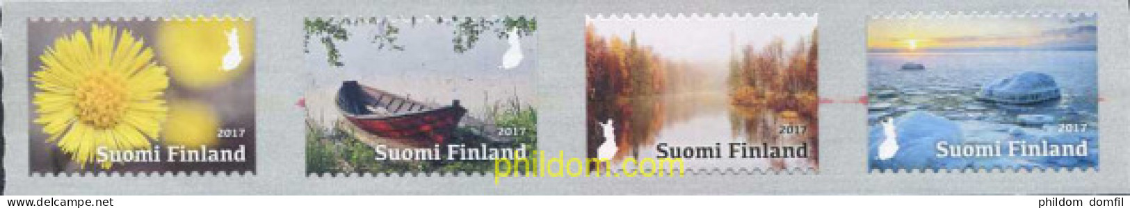 581704 MNH FINLANDIA 2017 PAISAJES - Ungebraucht