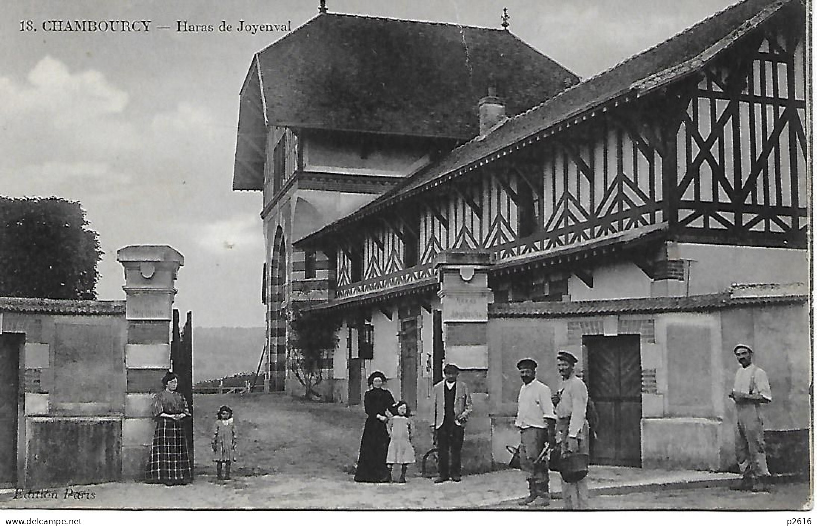 CHAMBOURCY - 1914 -  HARAS DE JOYENVAL - Chambourcy