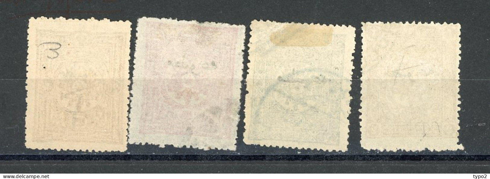 TURQ. -JOURNAUX  Yv. N° 13 X2, 14/(o) 20pa, 1pi Cote 4,5 Euro BE R  2 Scans - Newspaper Stamps