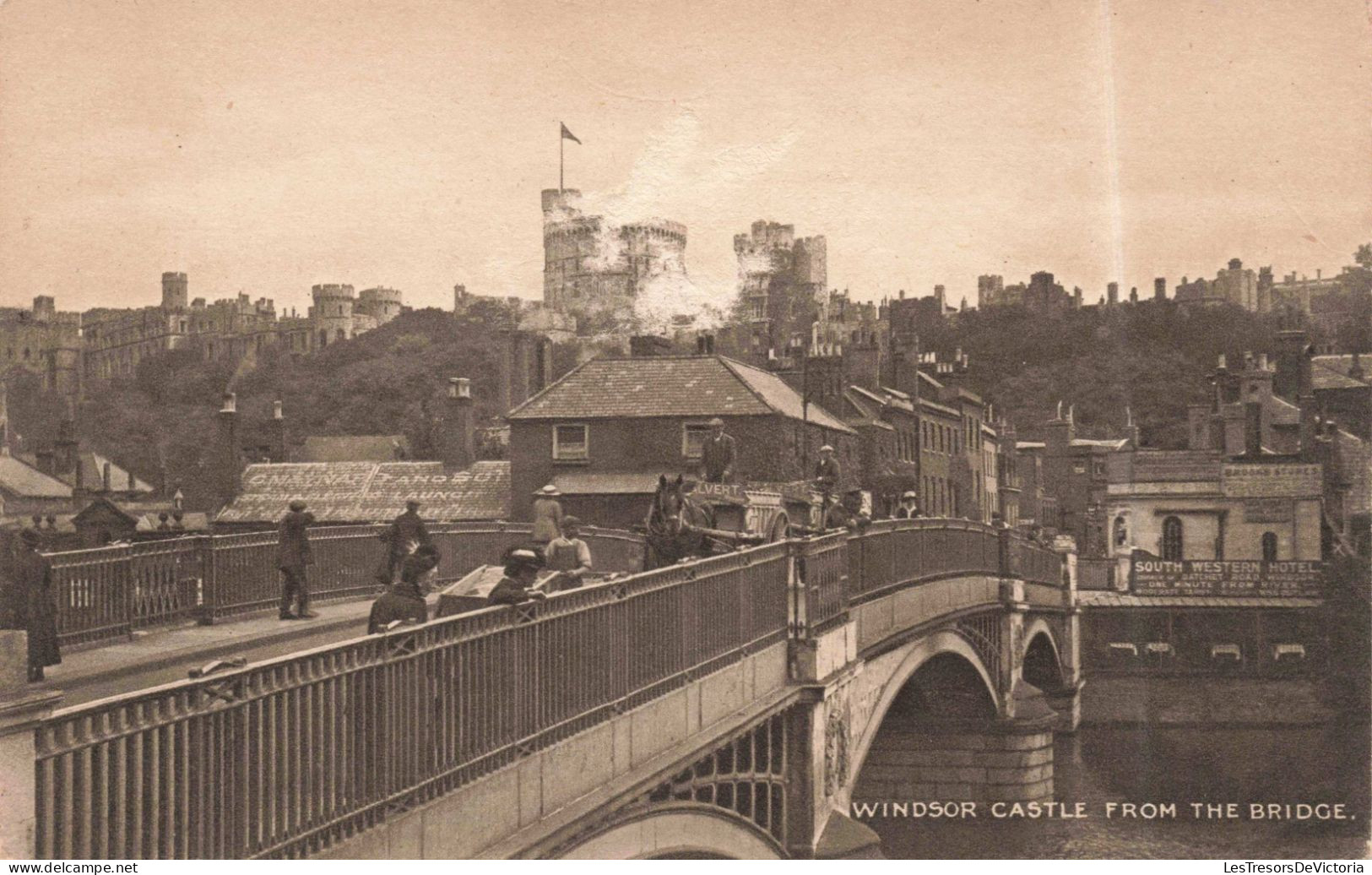 ROYAUME UNI - Berkshire - Windsor Castle From The Bridge - Carte Postale Ancienne - Windsor Castle