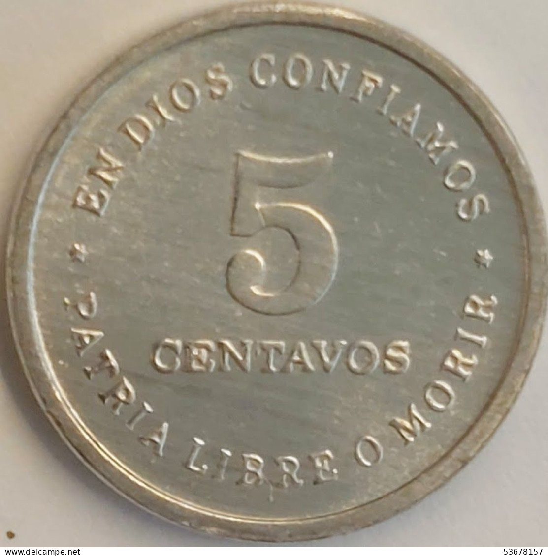 Nicaragua - 5 Centavos 1987, KM# 55 (#2687) - Nicaragua