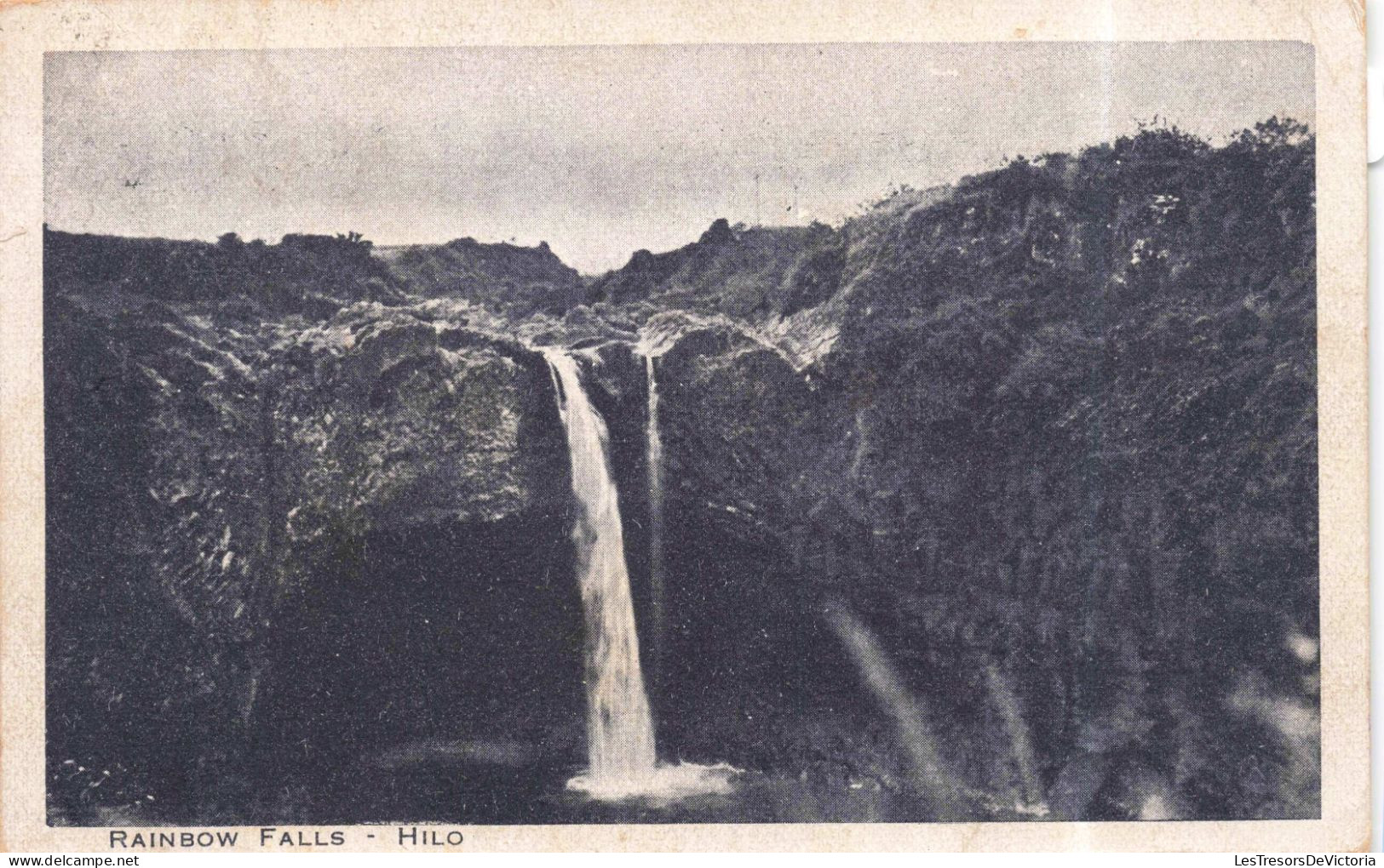 ETATS UNIS - Hilo - Rainbow Falls - Carte Postale Ancienne - Hilo