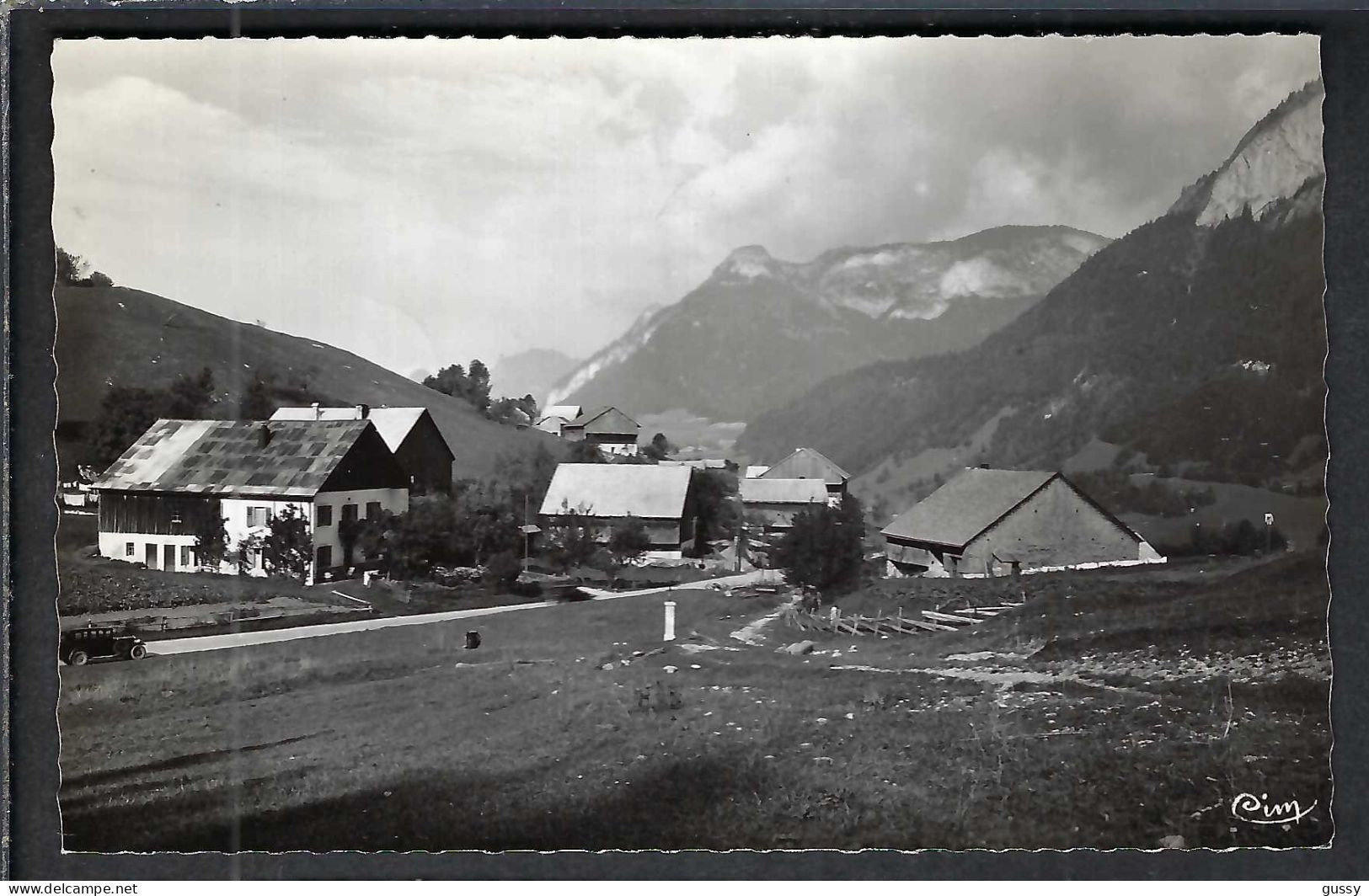 BELLEVAUX Ca.1950: "Village De Jambaz Et Le Niflon", CP D'origine - Bellevaux