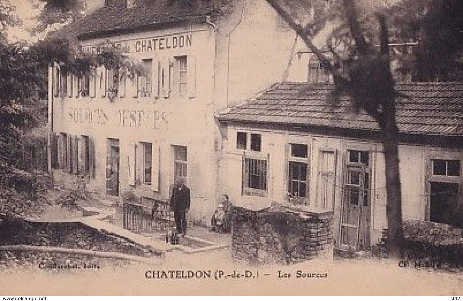 CHATELDON                       LES SOURCES - Chateldon