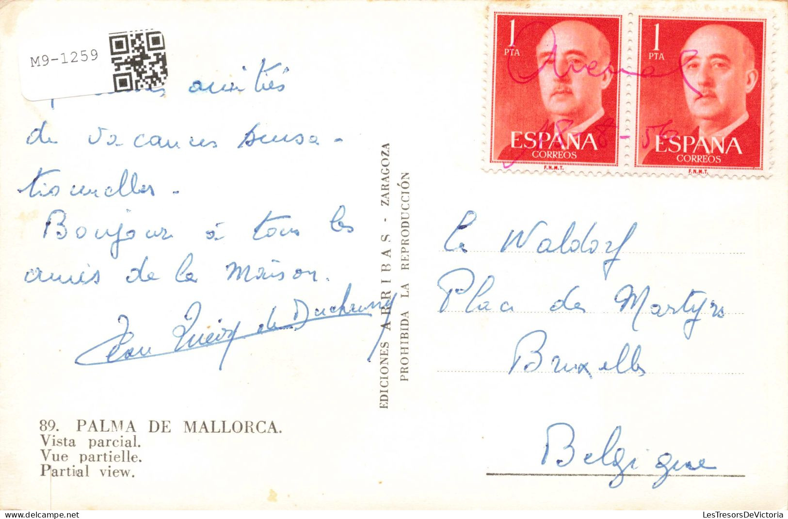 ESPAGNE - Palma De Mallorca - Vue Partielle - Carte Postale Ancienne - Palma De Mallorca