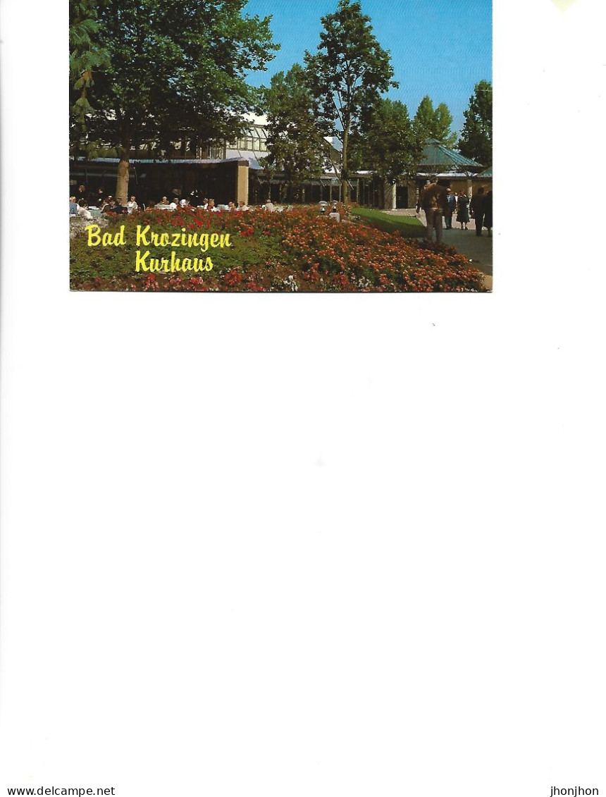 Deutschland - Postcard Unused -  Bad Krozingen -  Thermal Health Resort In The Black Forest Neues Kurhaus - 2/scans - Bad Krozingen