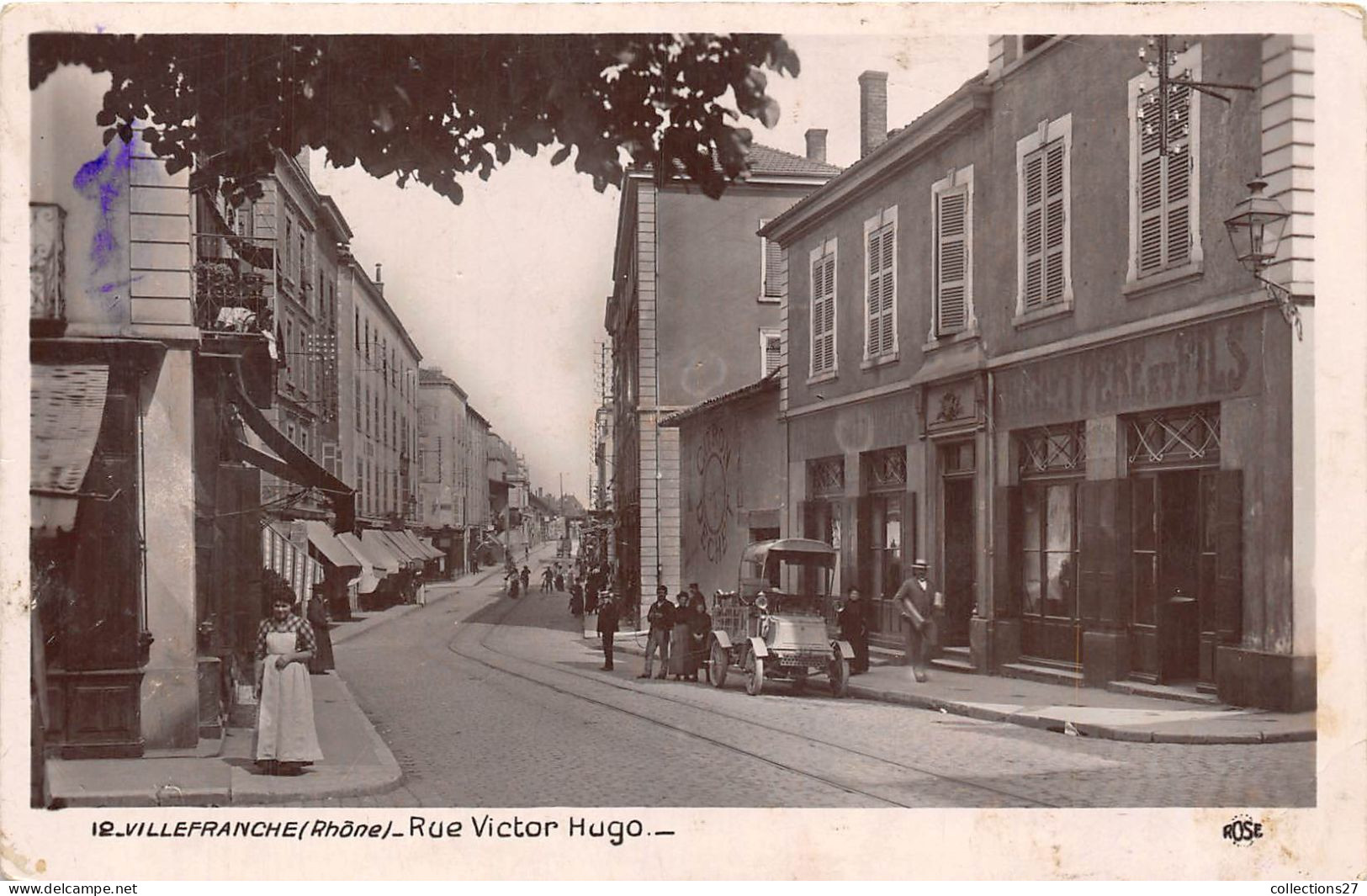 69-VILLEFRANCHE- RUE VICTOR-HUGO - Villefranche-sur-Saone