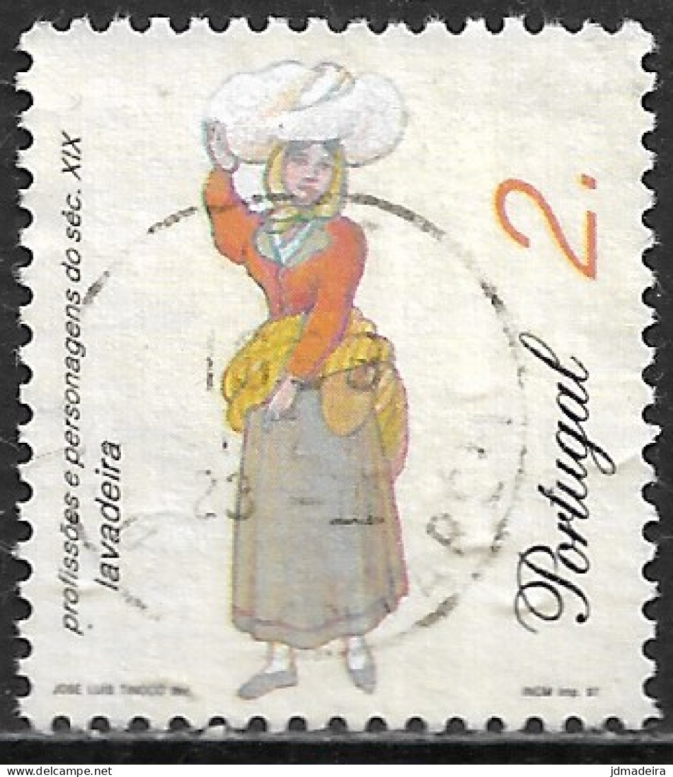 Portugal – 1997 Professions And Characters 2. Used Stamp - Oblitérés