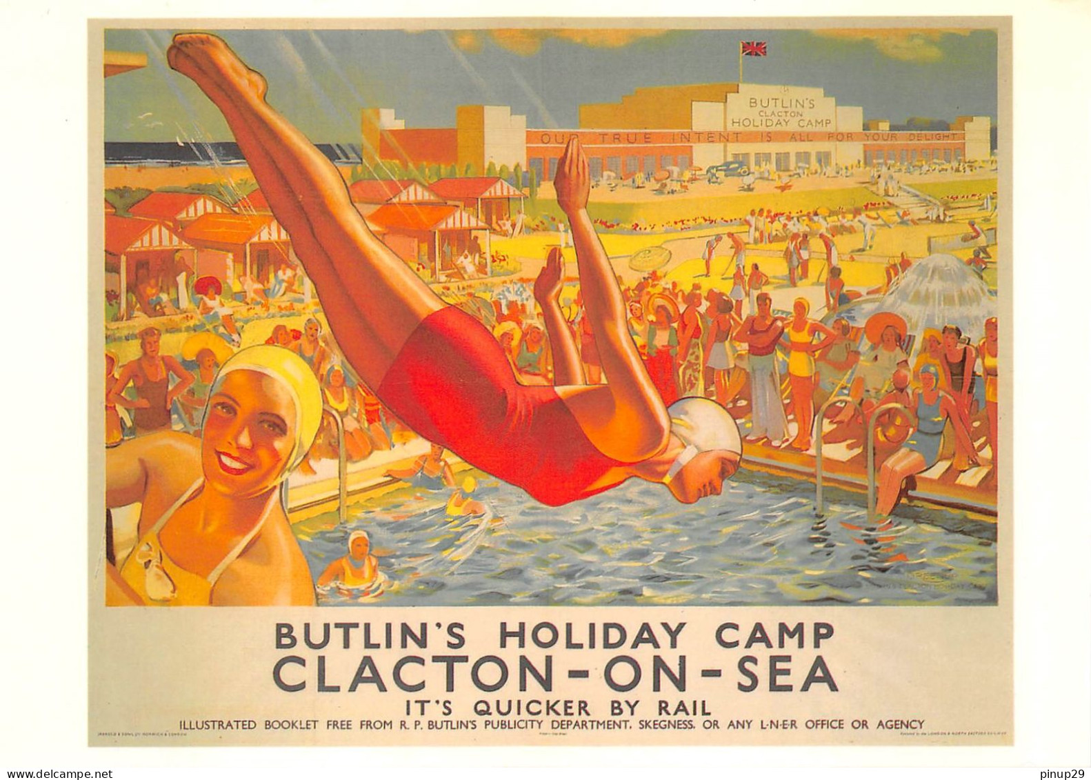 CLACTON ON SEA   PUBLICITE - Clacton On Sea