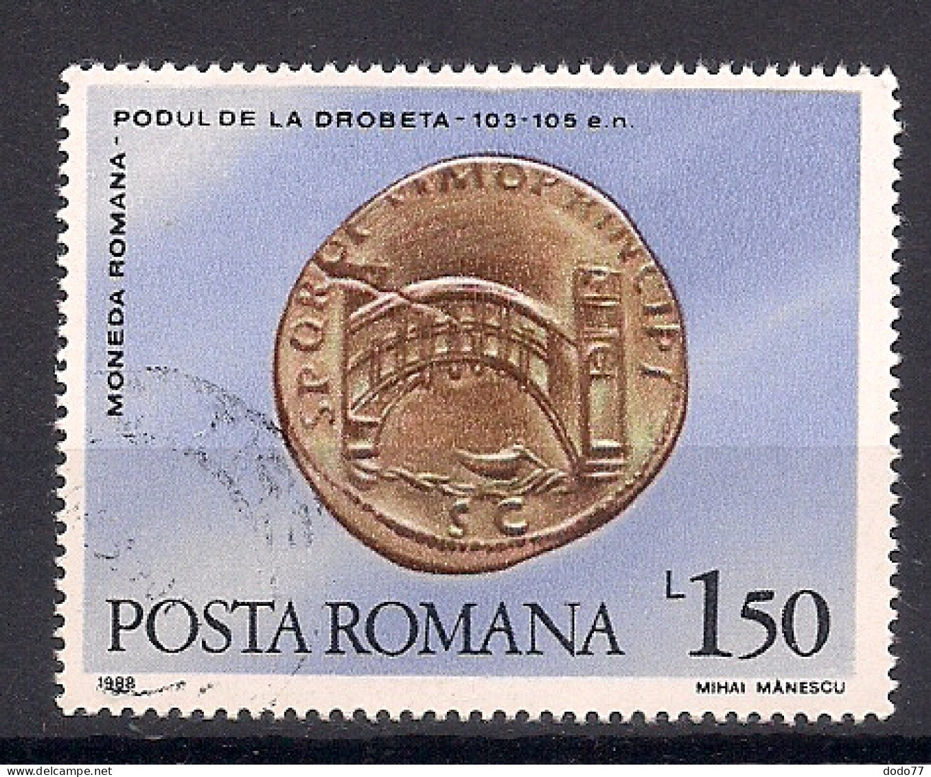 ROUMANIE  N°    3822   OBLITERE - Used Stamps