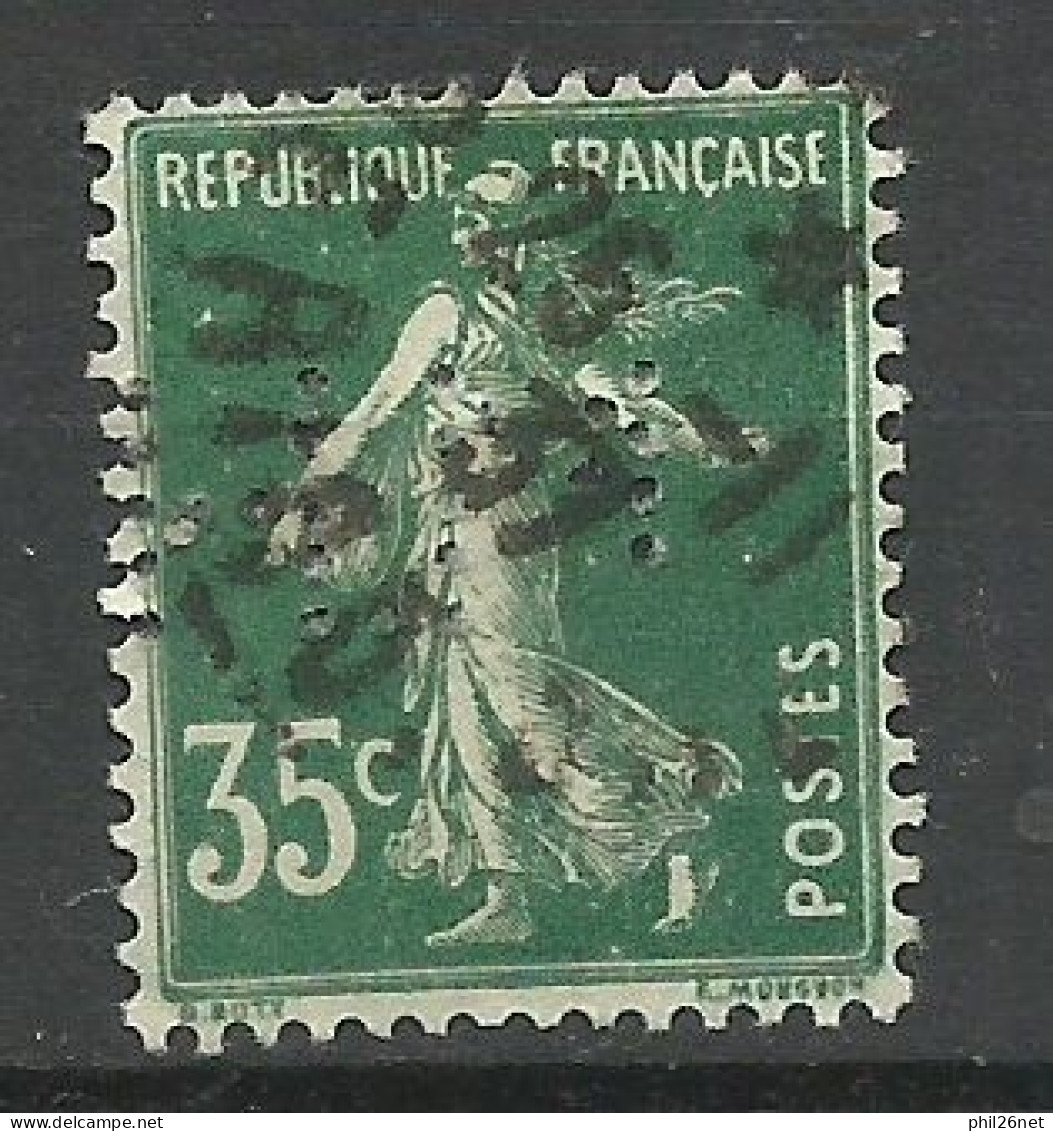 France  N° 361 Perforé  HM       Oblitéré    B/TB      Voir Scans       Soldé ! ! ! - Oblitérés