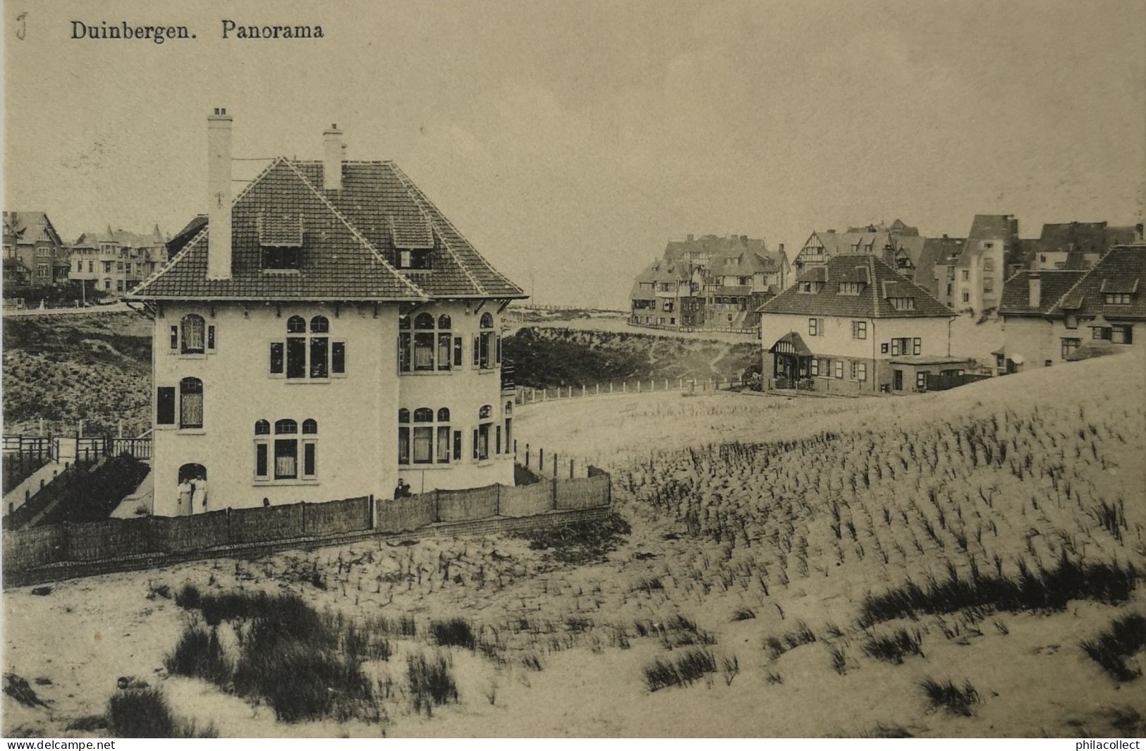Duinbergen  (Knokke Heist) Panorama   19?? Ed. Weber - Knokke