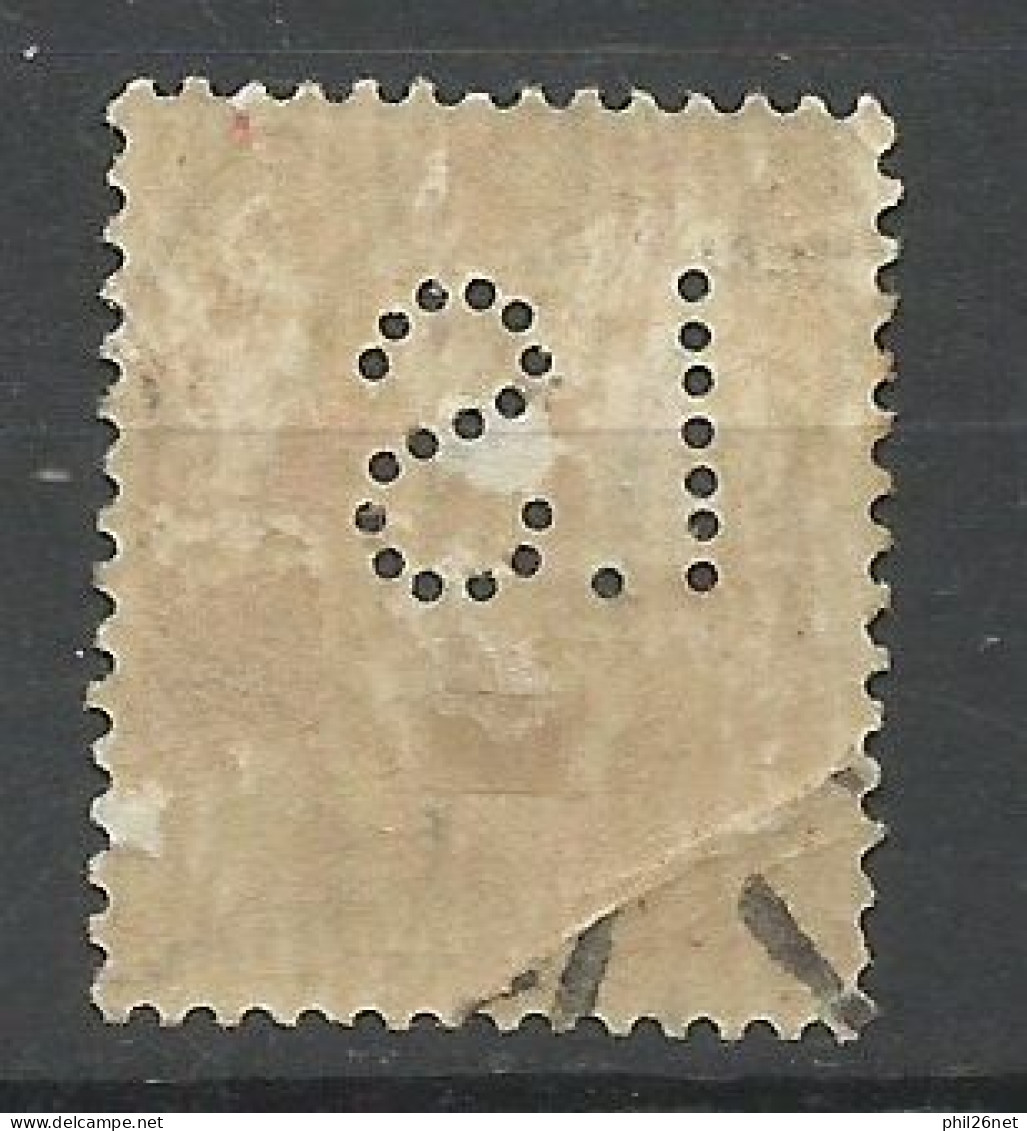 France  N° 716   Perforé L S        Oblitéré    B/TB      Voir Scans       Soldé ! ! ! - Used Stamps