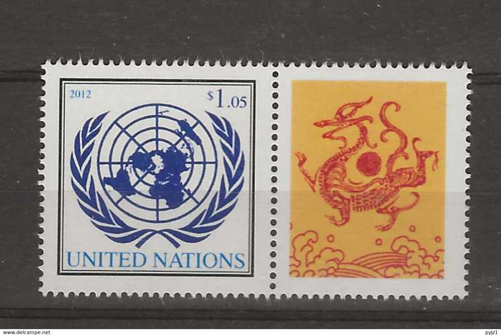 2012 MNH UNO New York .postfris** - Unused Stamps