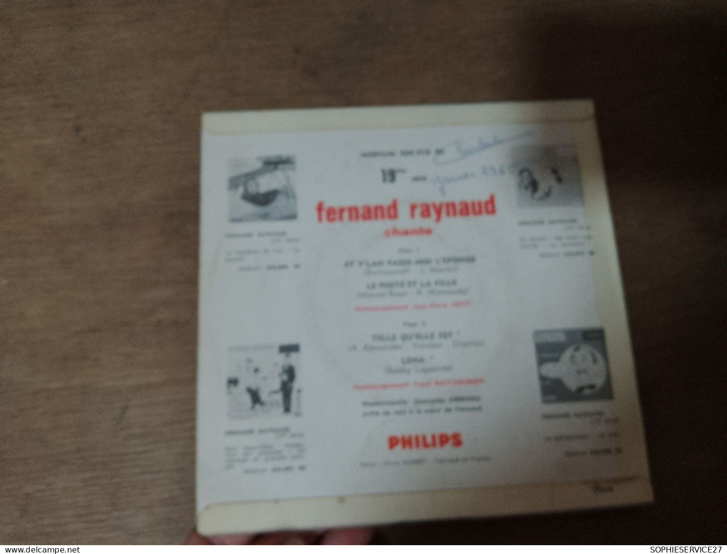 132 / ET V'LAN PASSE MOI L'EPONGE / FERNAND RAYNAUD - Humor, Cabaret