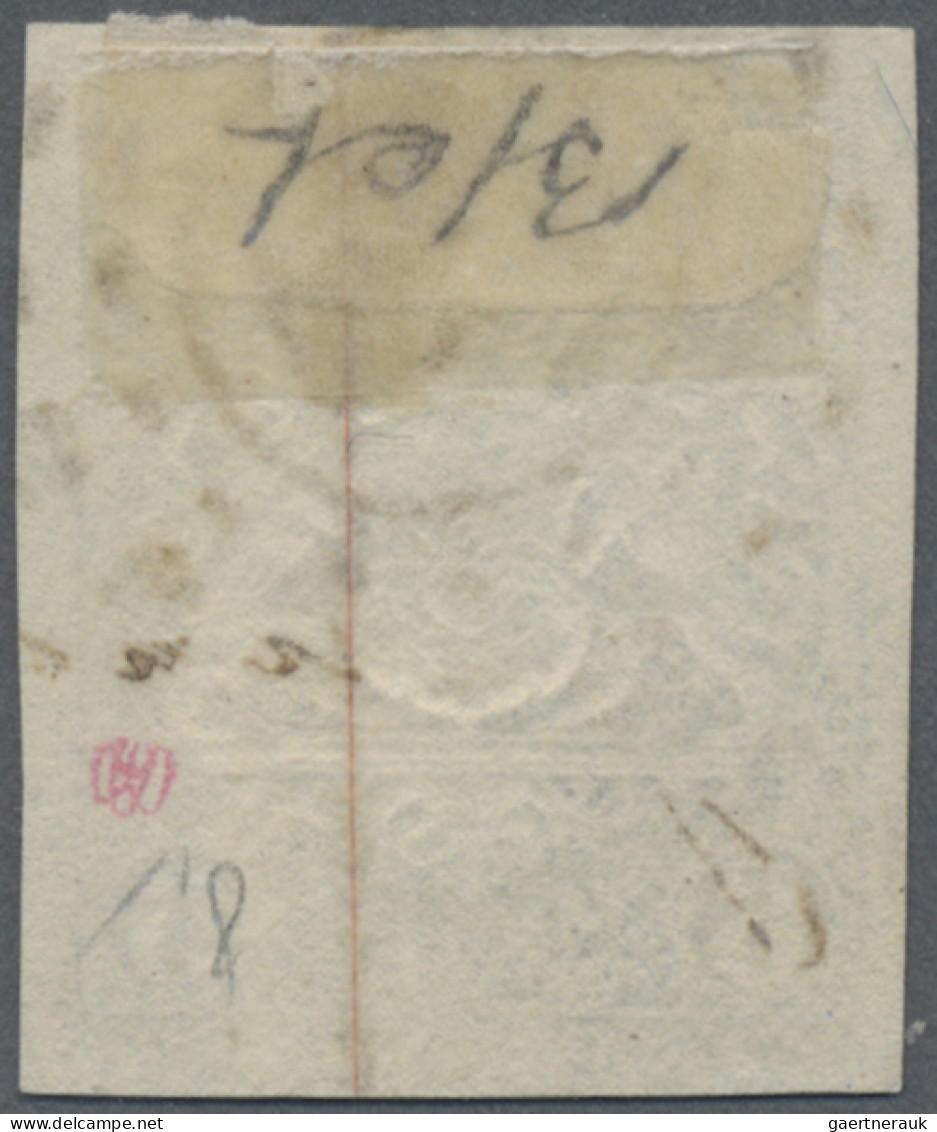 Bayern - Marken Und Briefe: 1867, 6 Kr Staatswappen Mittelultramarin, Allseits M - Other & Unclassified