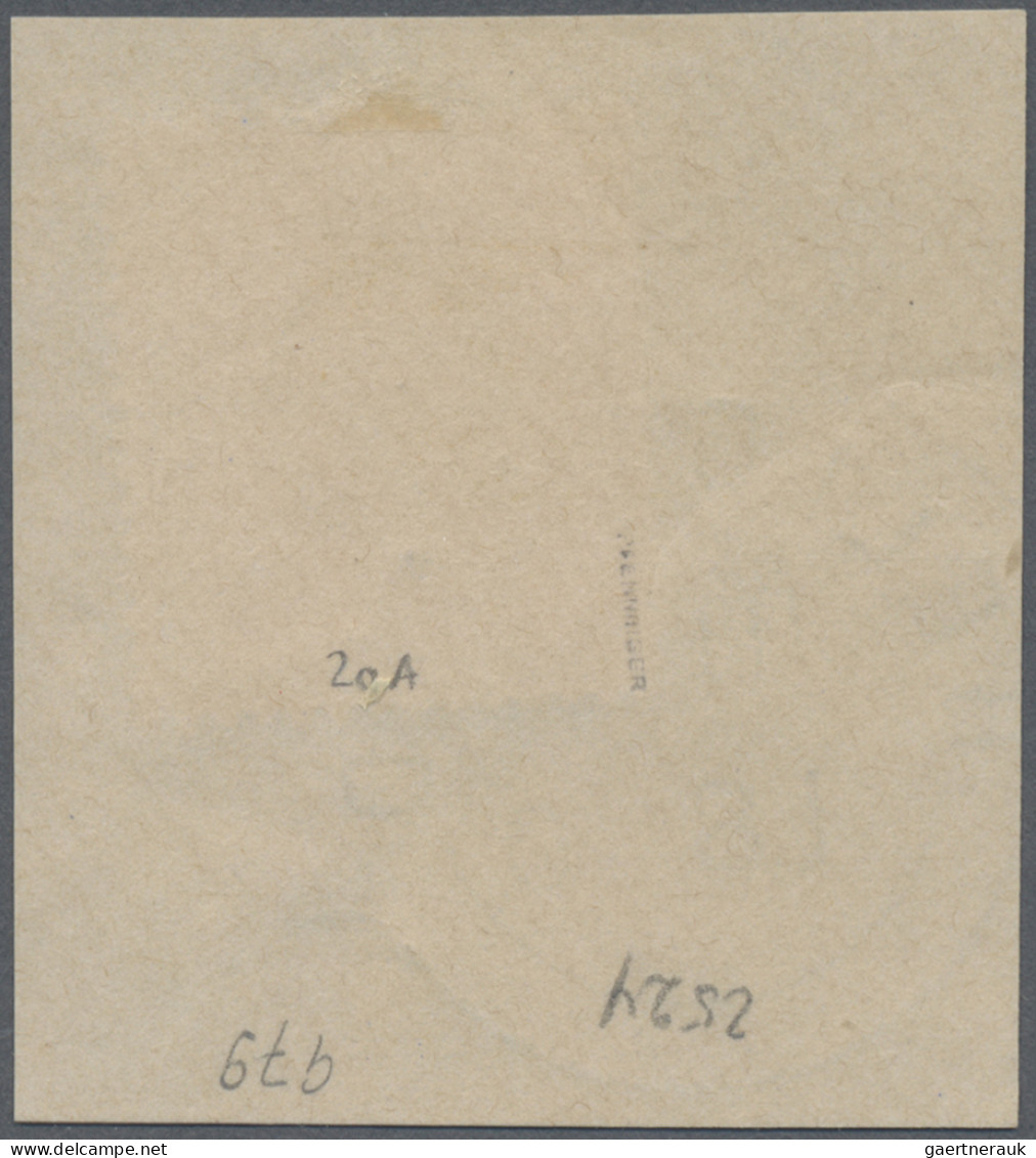 Helgoland - Marken Und Briefe: 1879, 5 Mk., Großes Kabinettbriefstück, Rundstemp - Héligoland