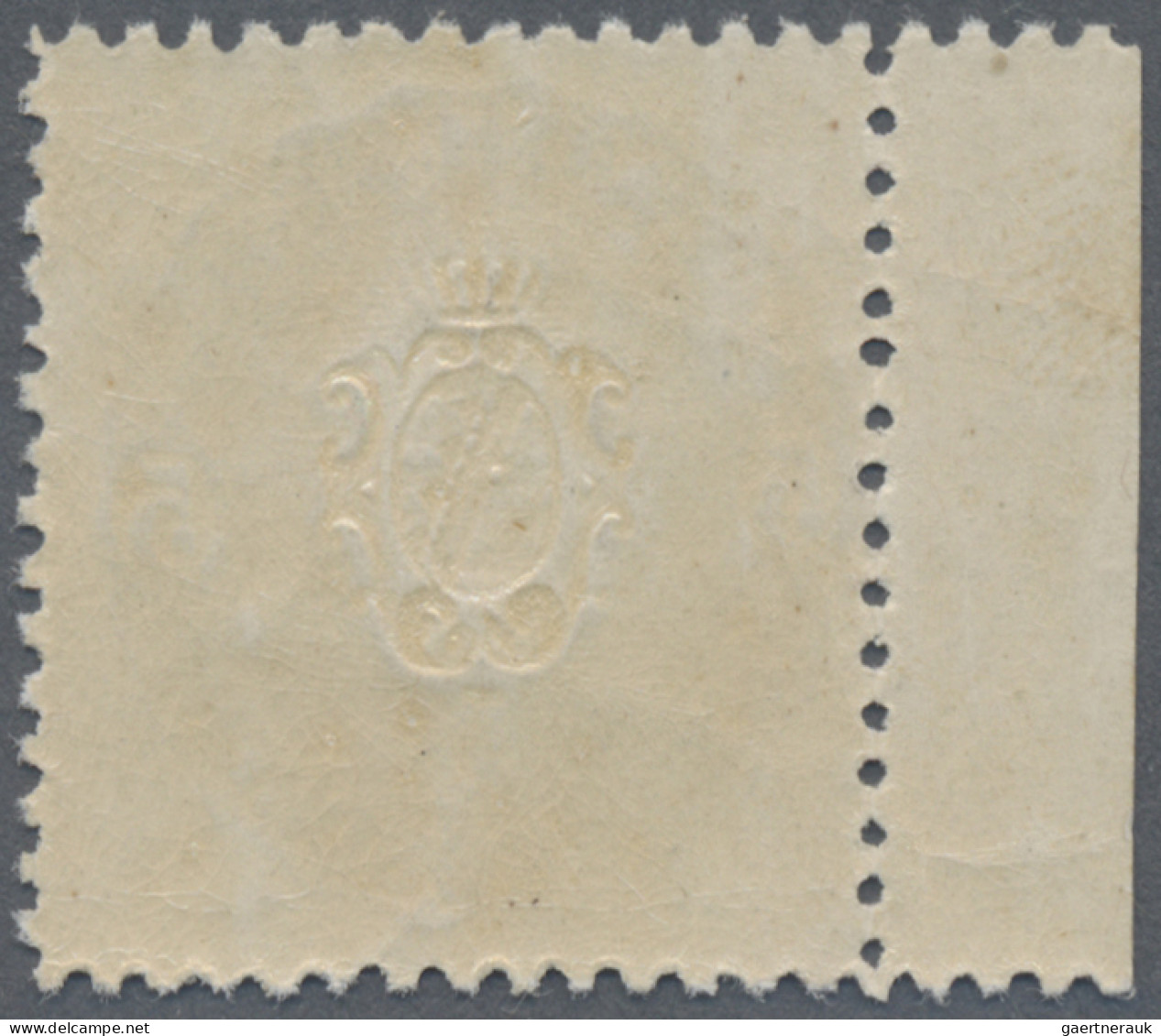 Sachsen - Marken Und Briefe: 1867, 5 Ngr Türkisgrau, Sauber Gezähntes, Postfrisc - Saxe