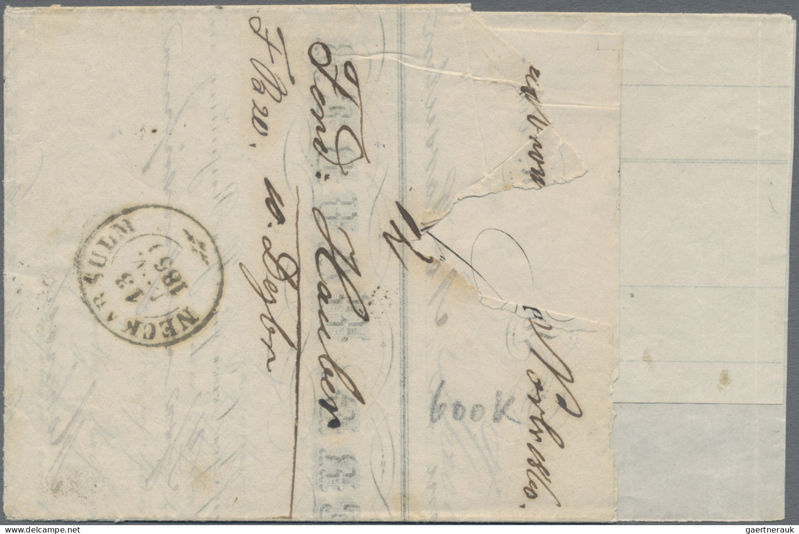Württemberg - Marken Und Briefe: 1860, 1 Kr., Besonders Tieffarbiges Exemplar (l - Sonstige & Ohne Zuordnung