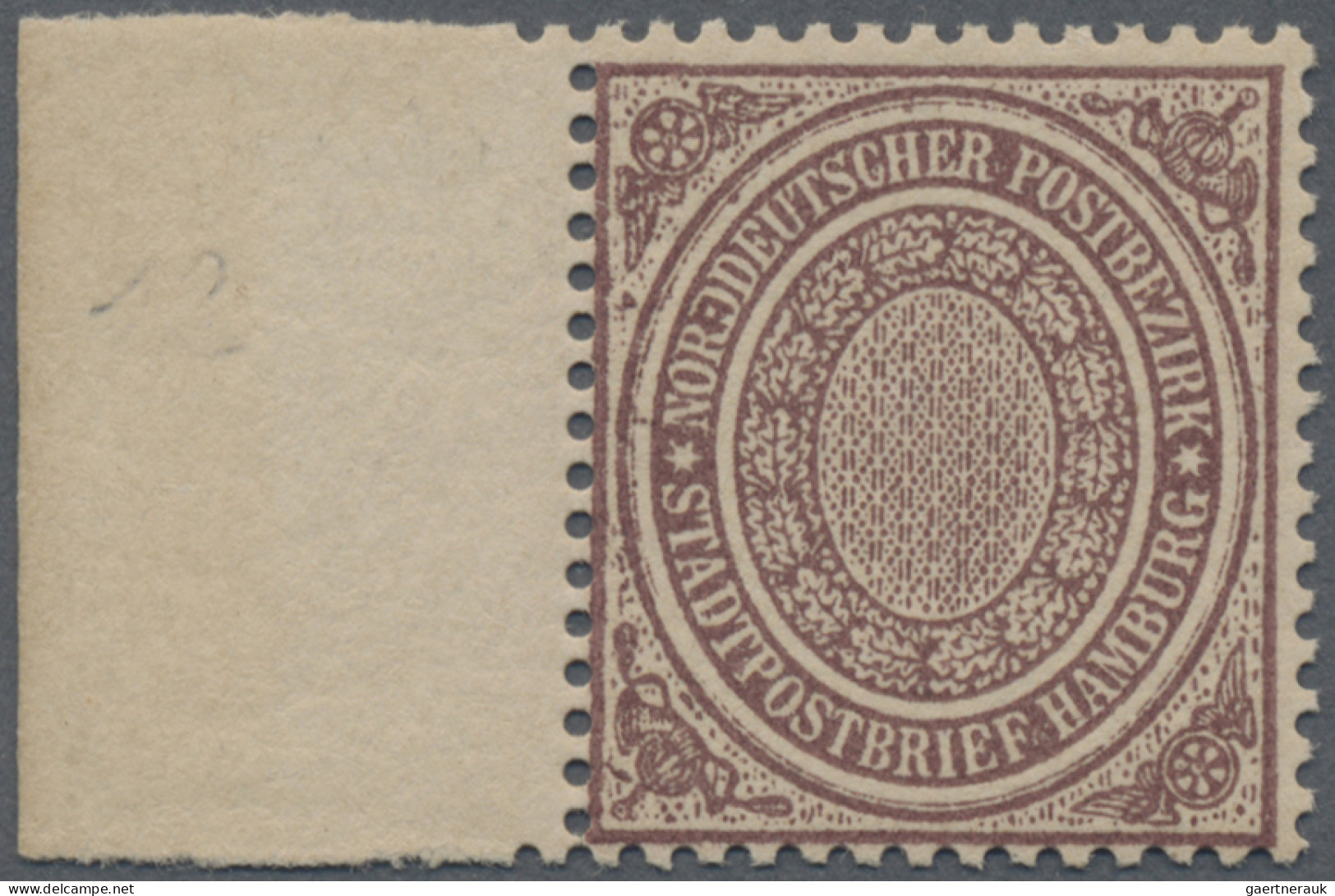 Norddeutscher Bund - Marken Und Briefe: 1869, ½ Sch Lilabraun, Sauber Gezähntes - Otros & Sin Clasificación