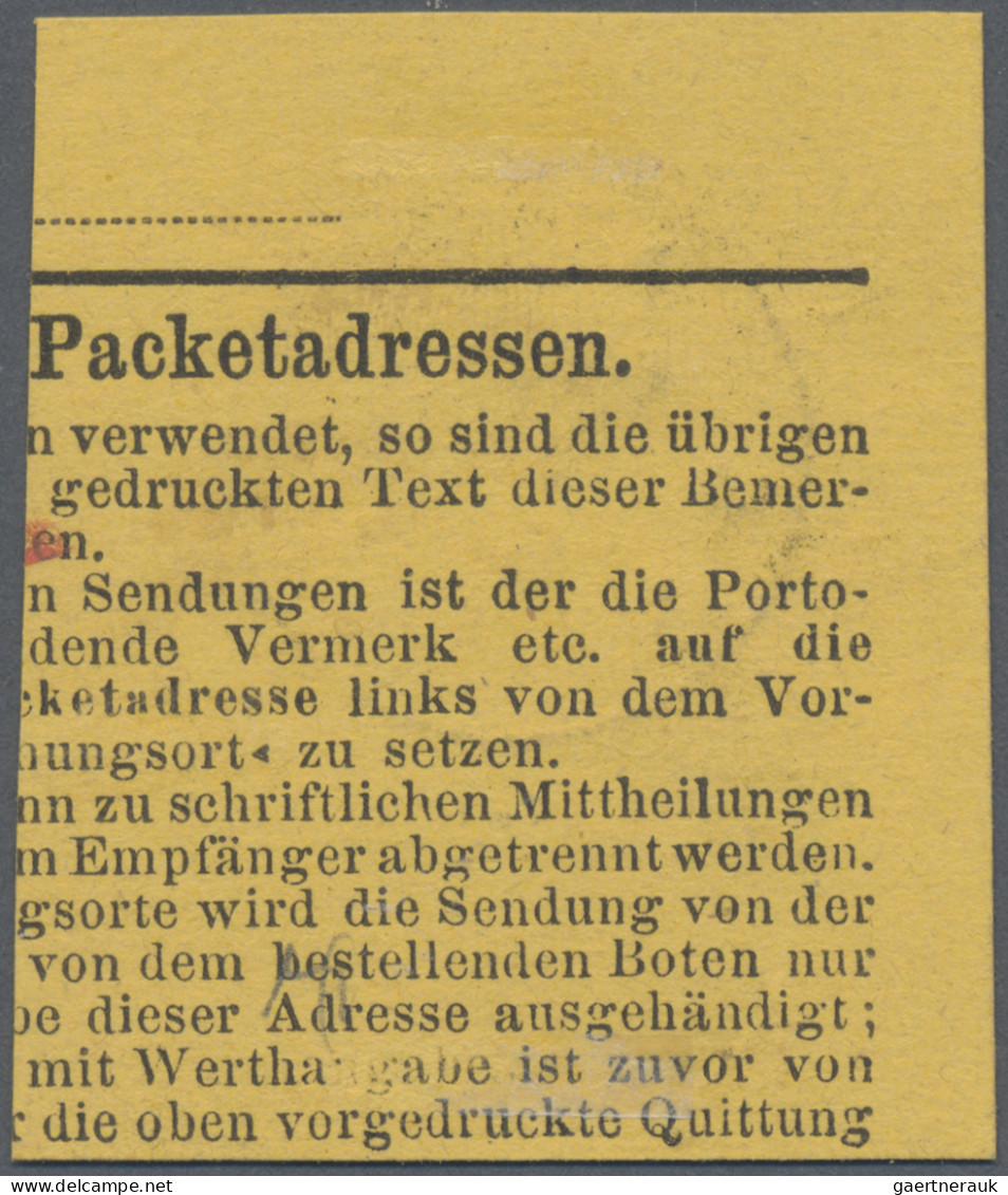 Deutsches Reich - Brustschild: 1872, 18 Kr Kleiner Schild, Farbfrisches Und Gut - Autres & Non Classés